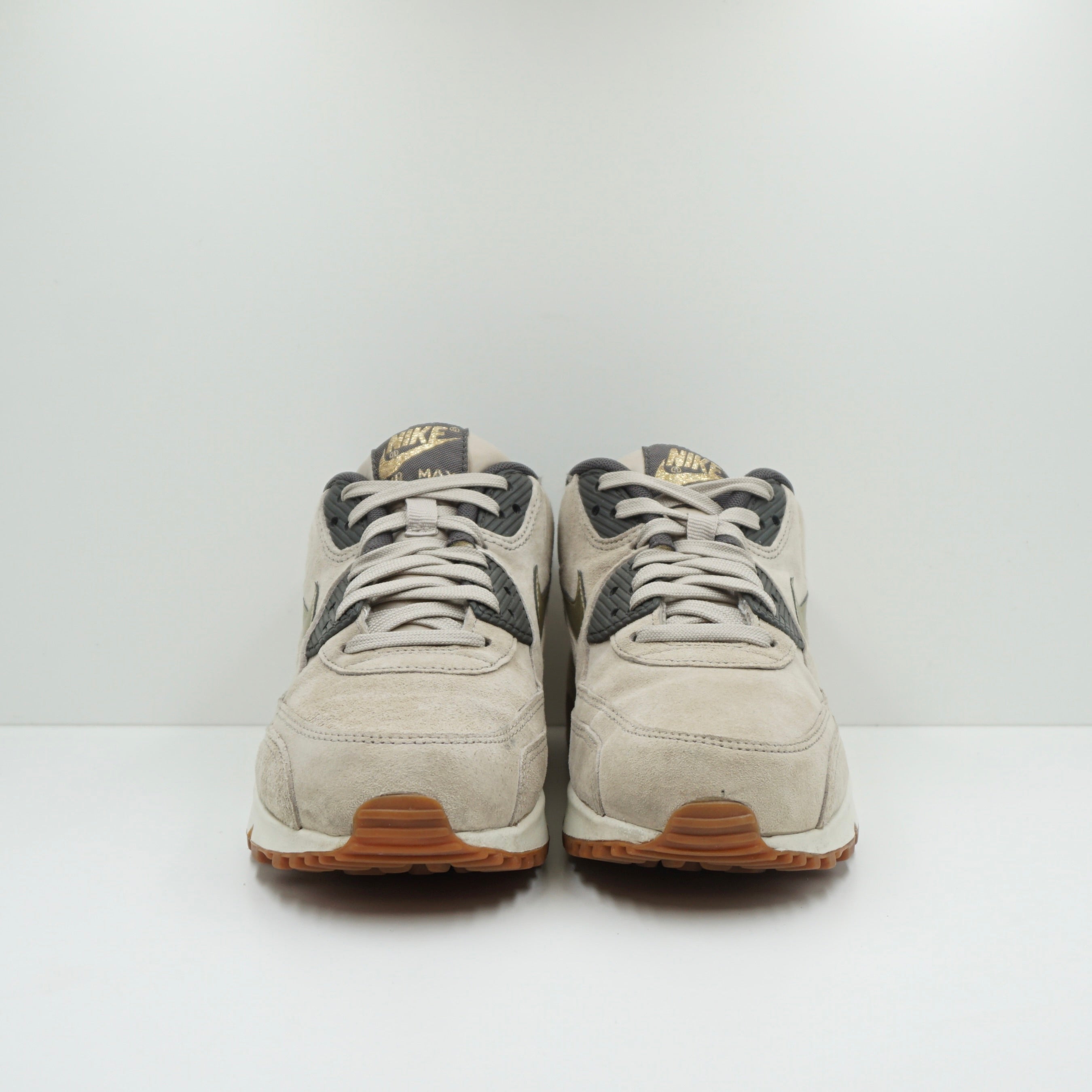Nike Air Max 90 Premium Suede String Gold (W)