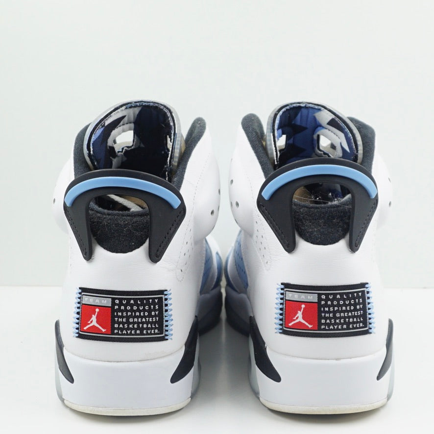 Jordan 6 Retro UNC White