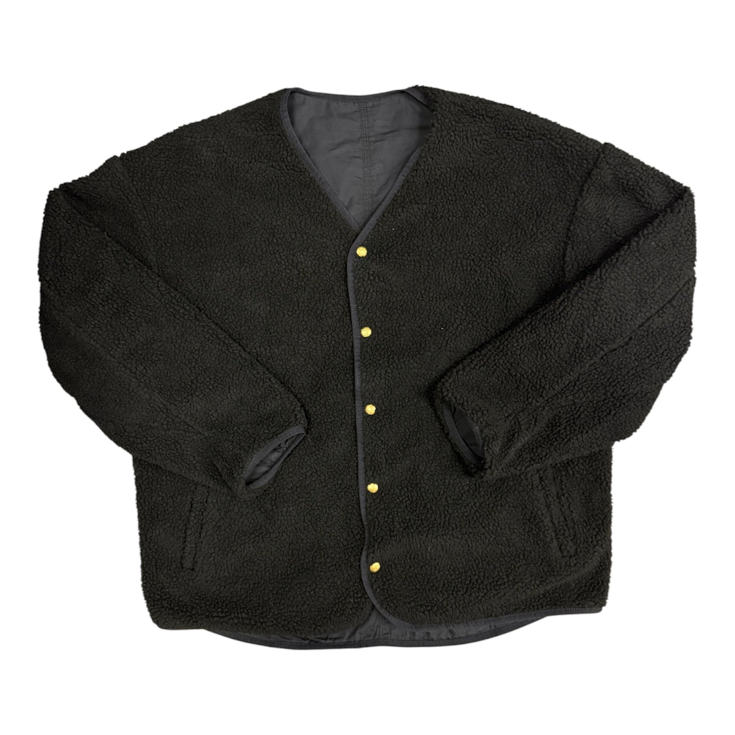 Lee Black Reversible Sherpa Jacket
