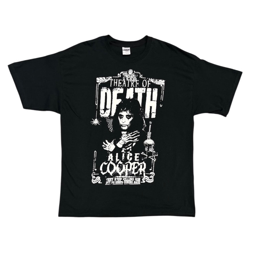 Gildan Alice Cooper Theatre Of Death Tour Black Tshirt