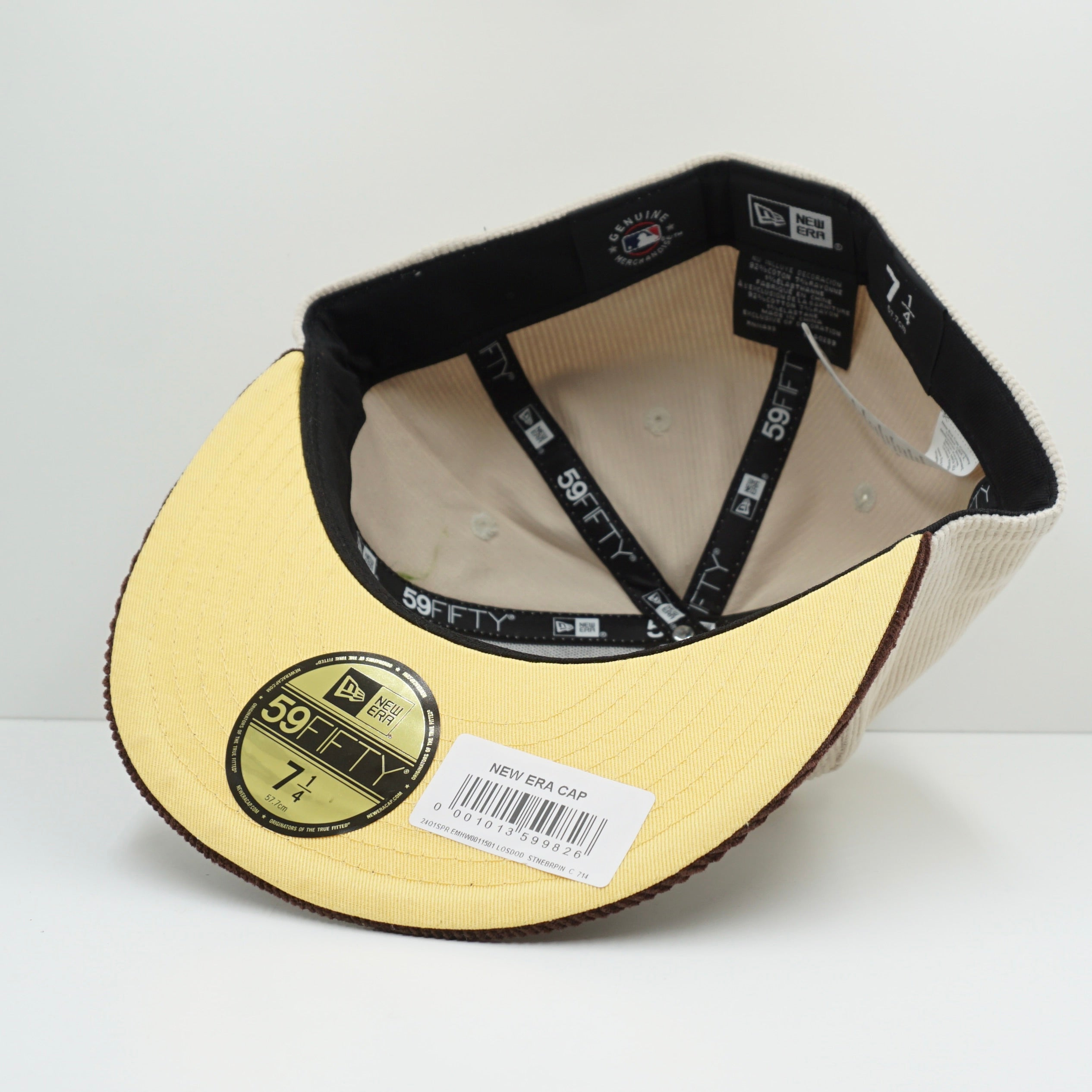 New Era Corduroy Los Angeles Dodgers Fitted Cap