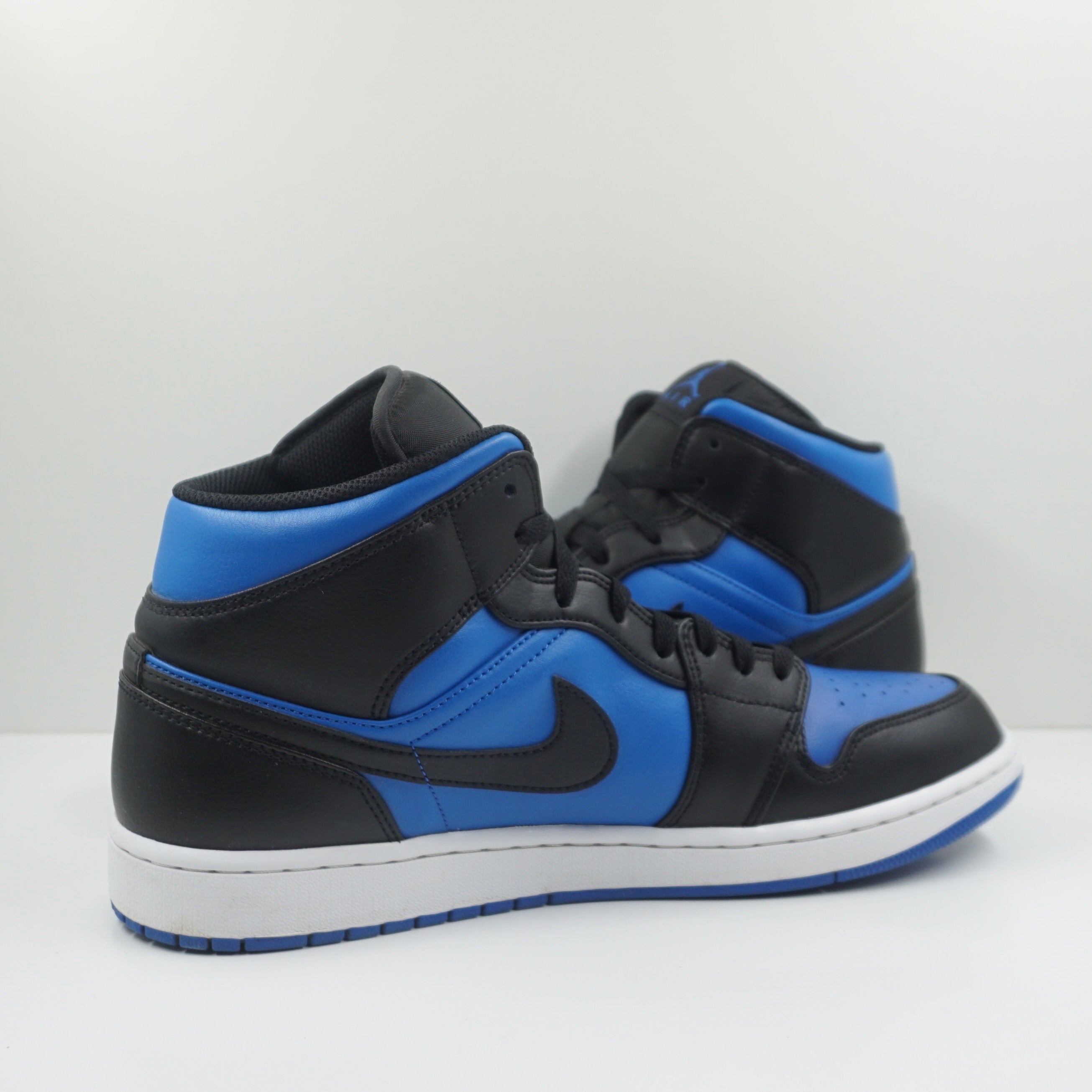 Jordan 1 Mid Black Royal Blue