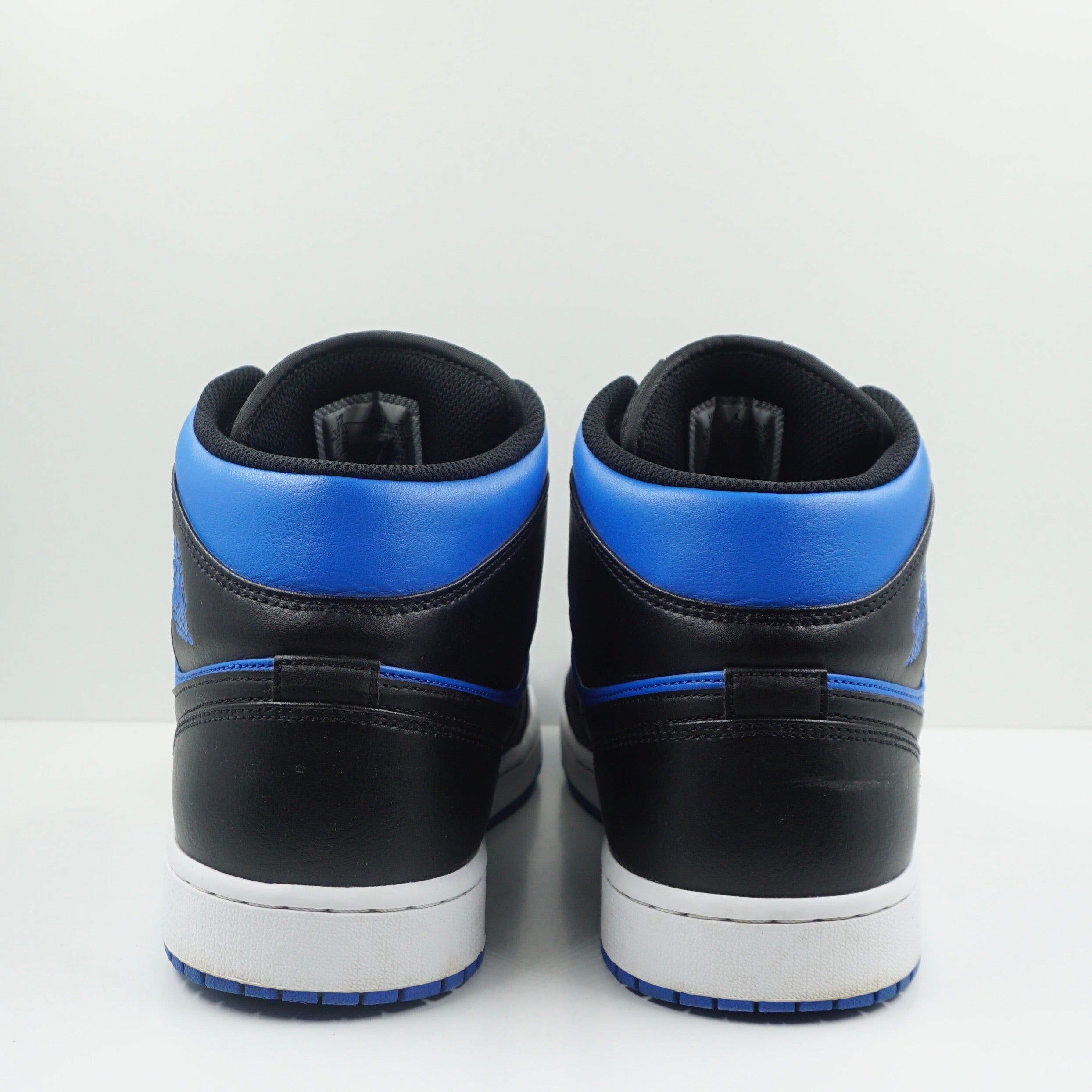 Jordan 1 Mid Black Royal Blue