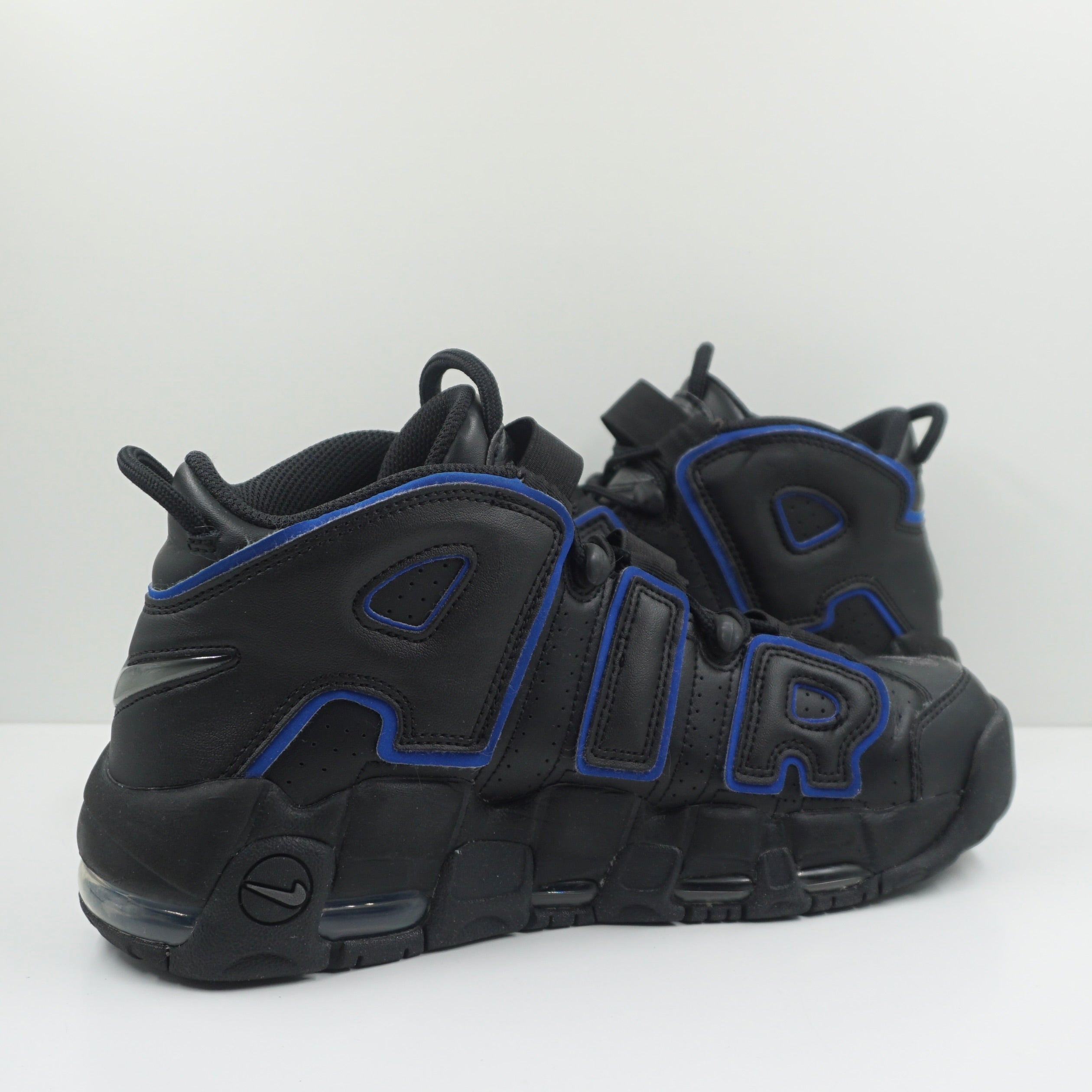 Nike Air More Uptempo 96 Black Game Royal Iron Grey