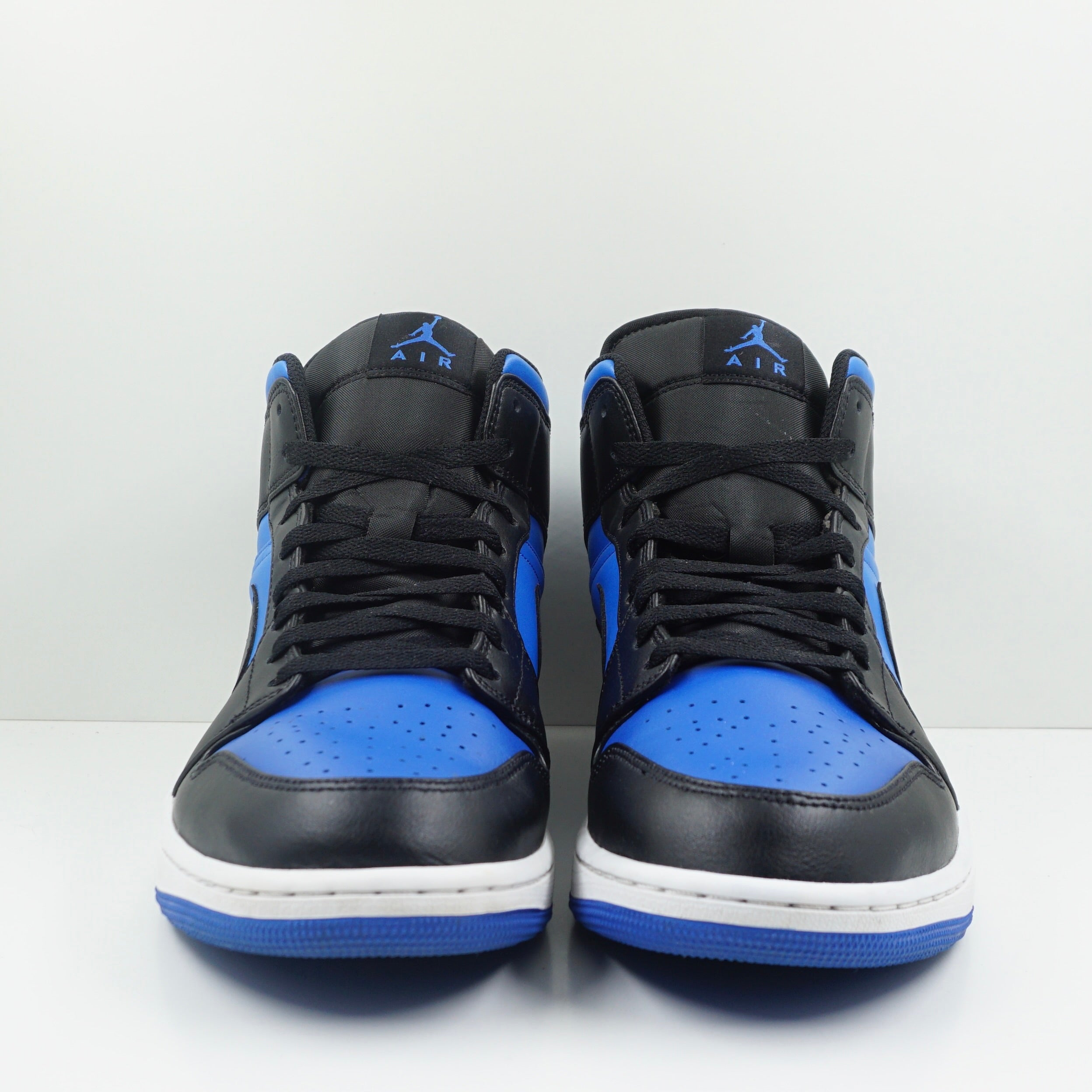 Jordan 1 Mid Black Royal Blue