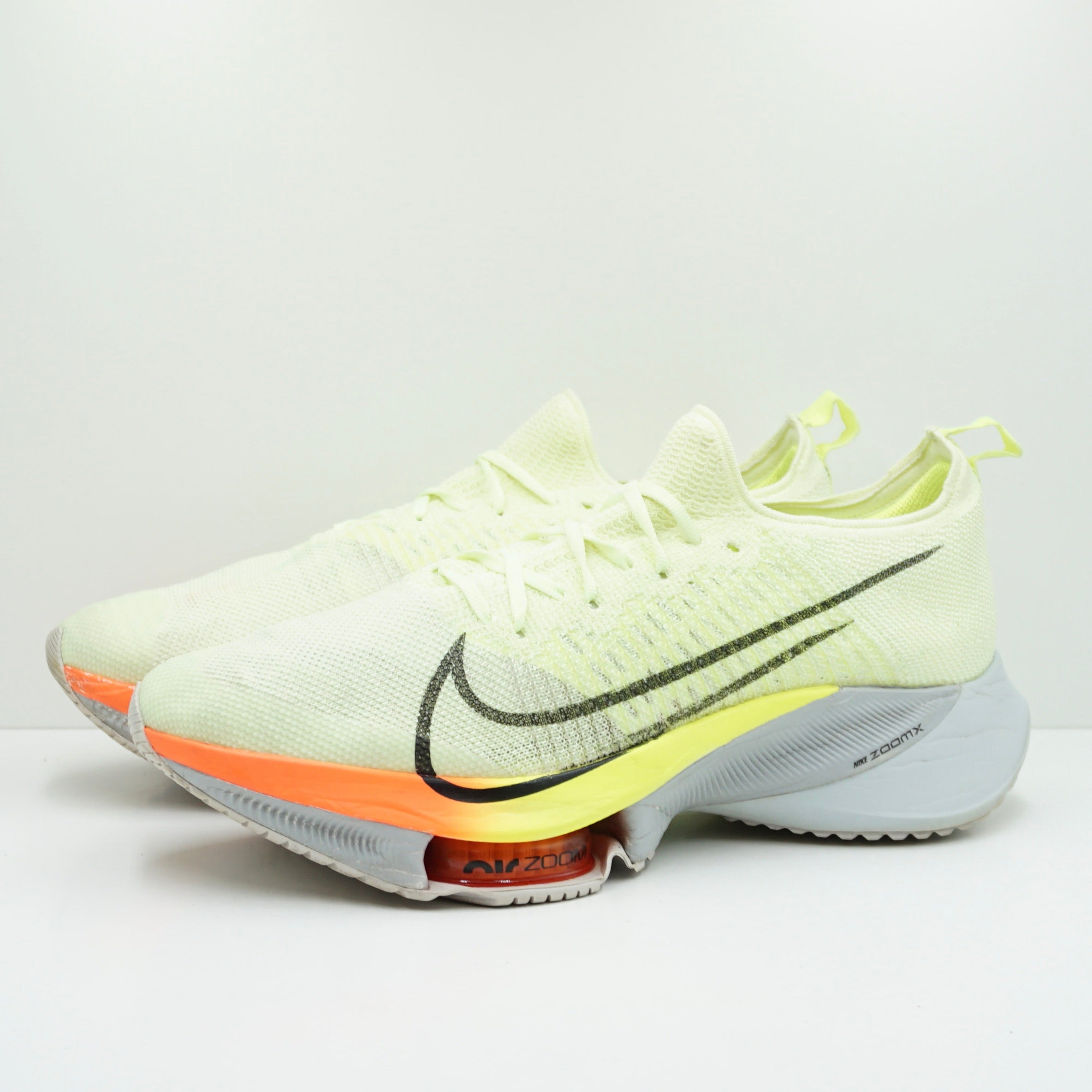 Nike Air Zoom Tempo Next% Flyknit Barely Volt Hyper Orange