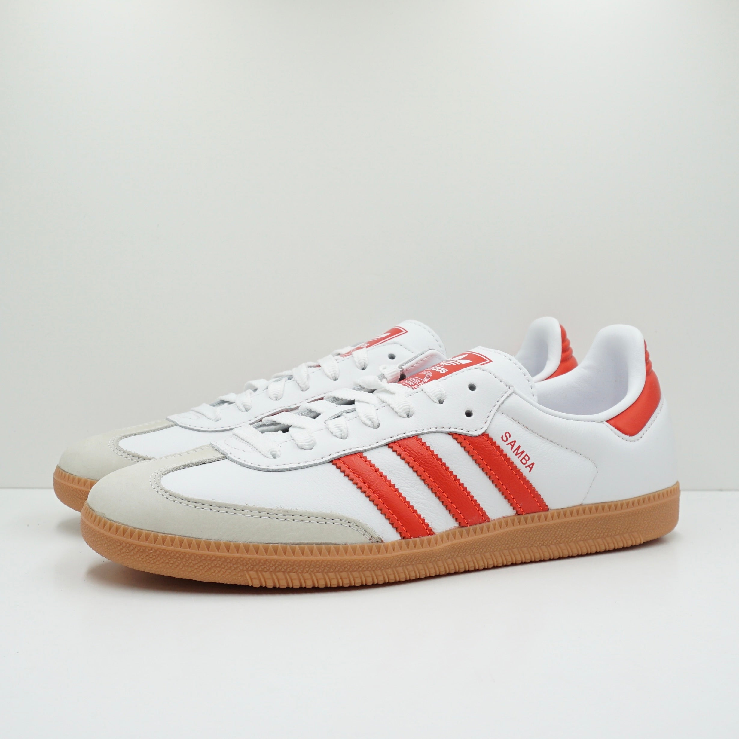 Adidas Samba OG White Solar Red Gum (W)