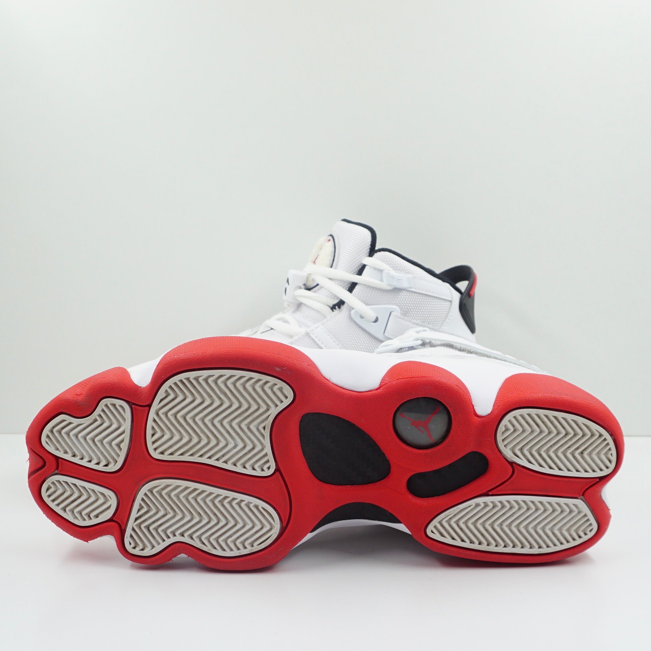 Jordan 6 Rings White University Red Black