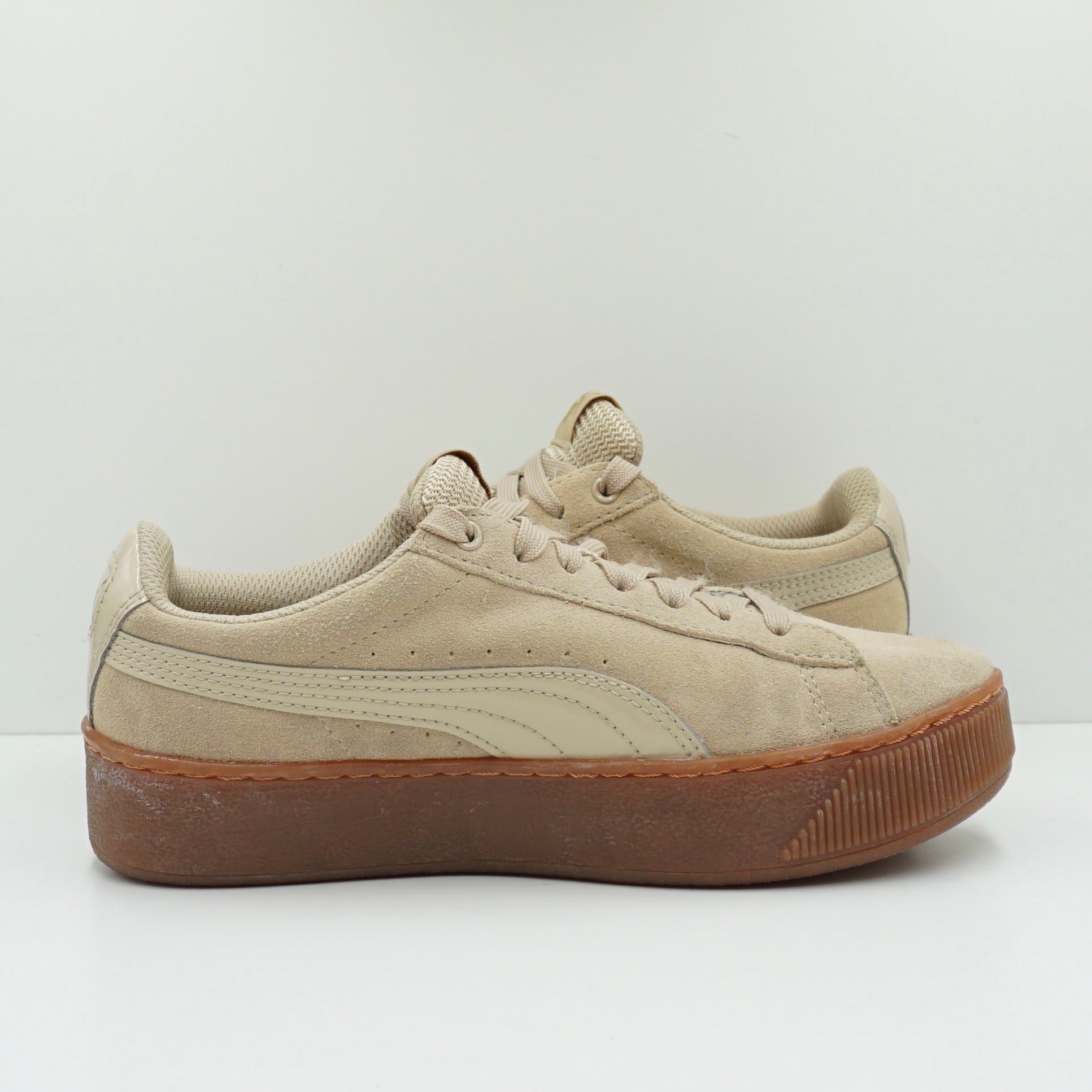 Puma Vikky Platform Beige