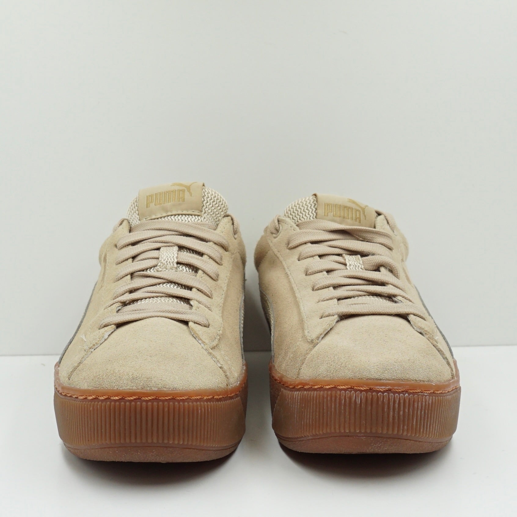 Puma Vikky Platform Beige