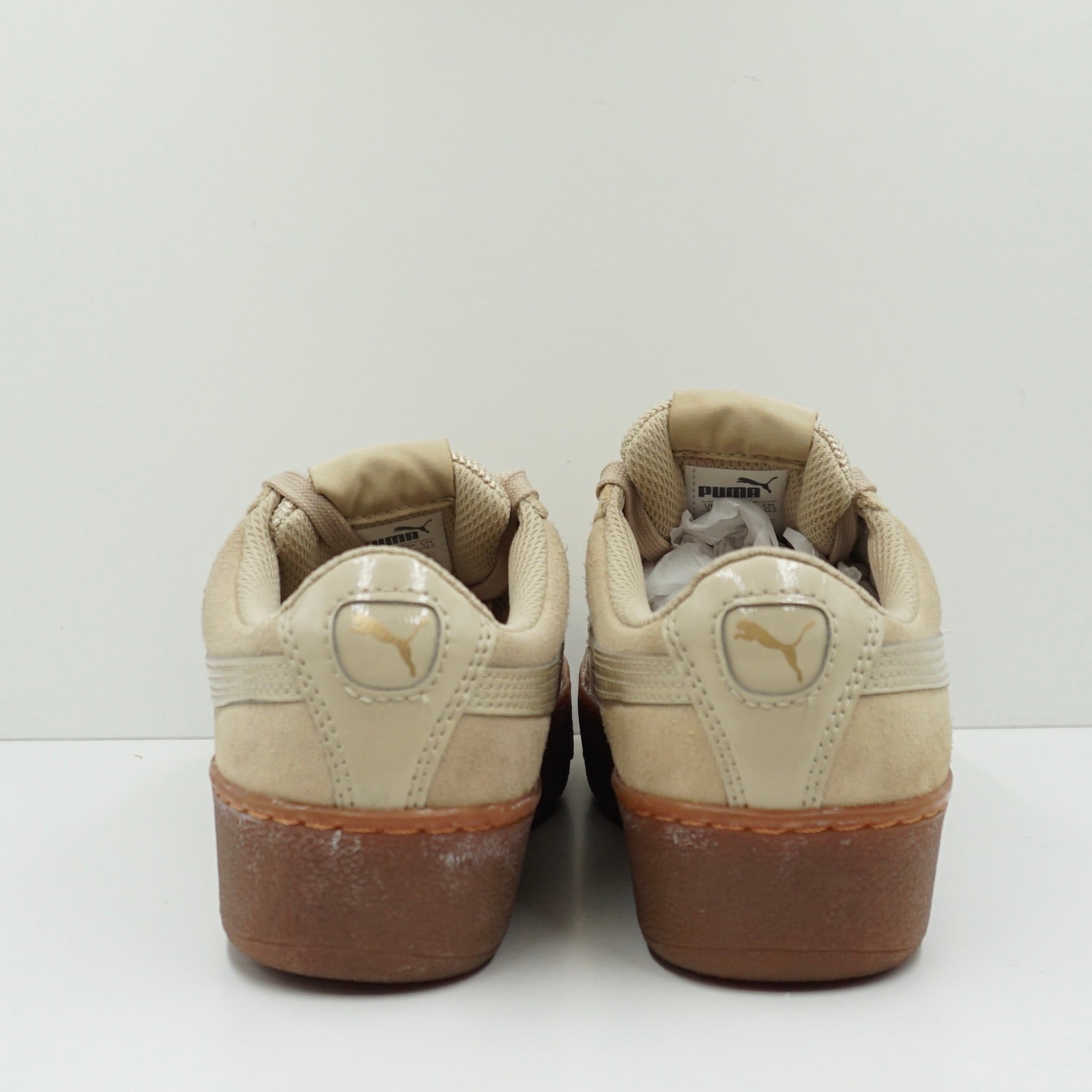 Puma Vikky Platform Beige