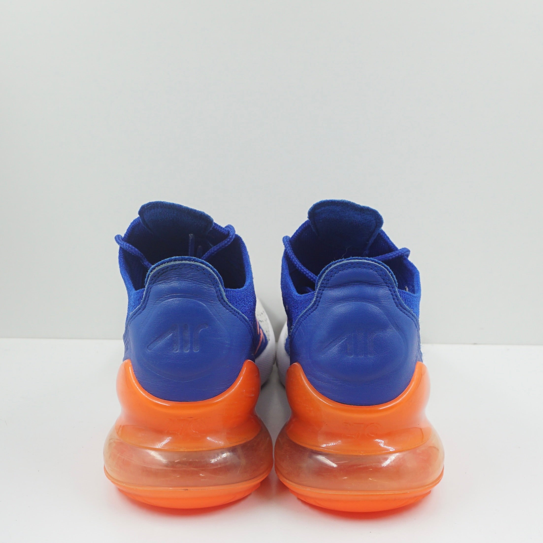 Nike Air Max 270 Flyknit Racer Blue Total Crimson