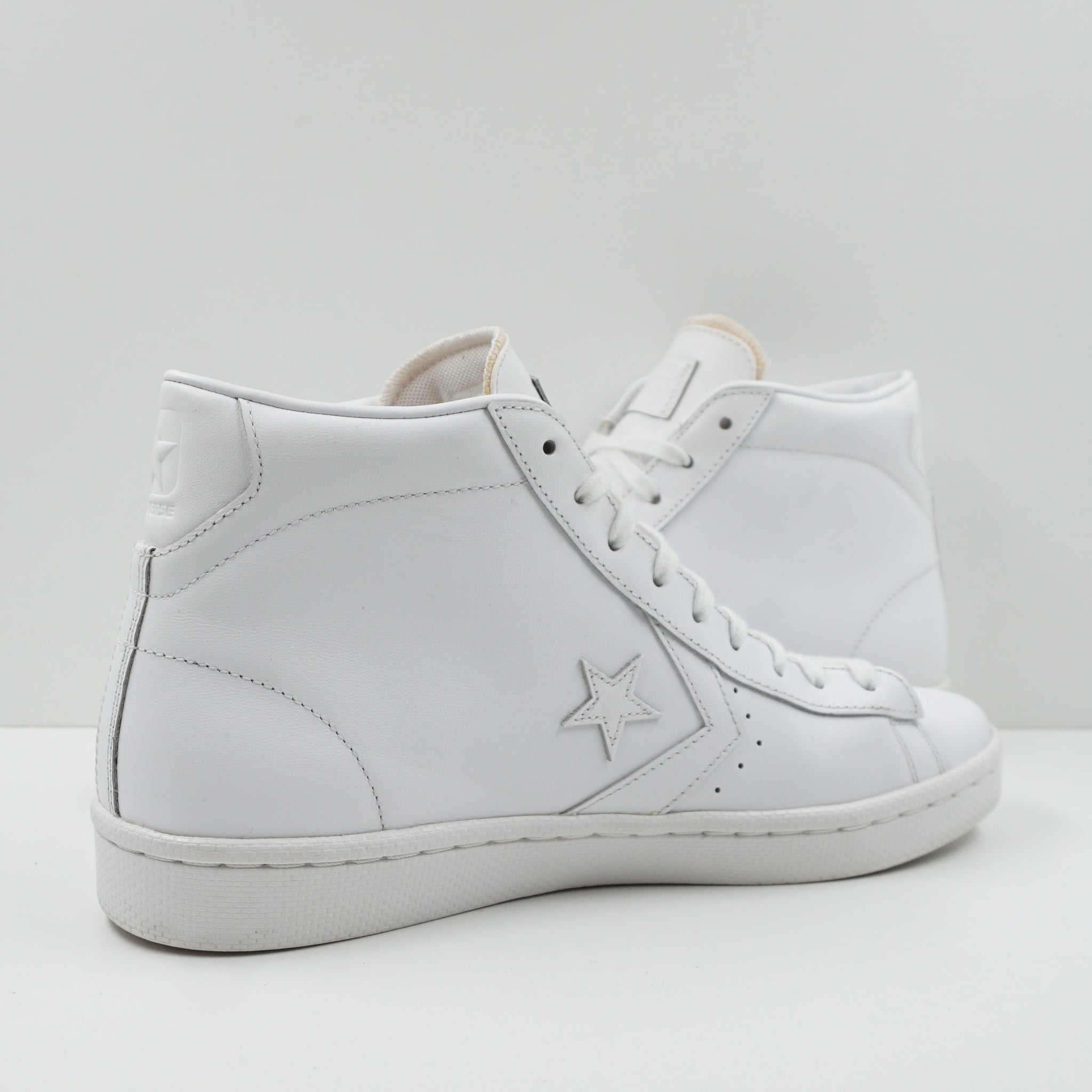 Converse Pro Leather Mid Triple White