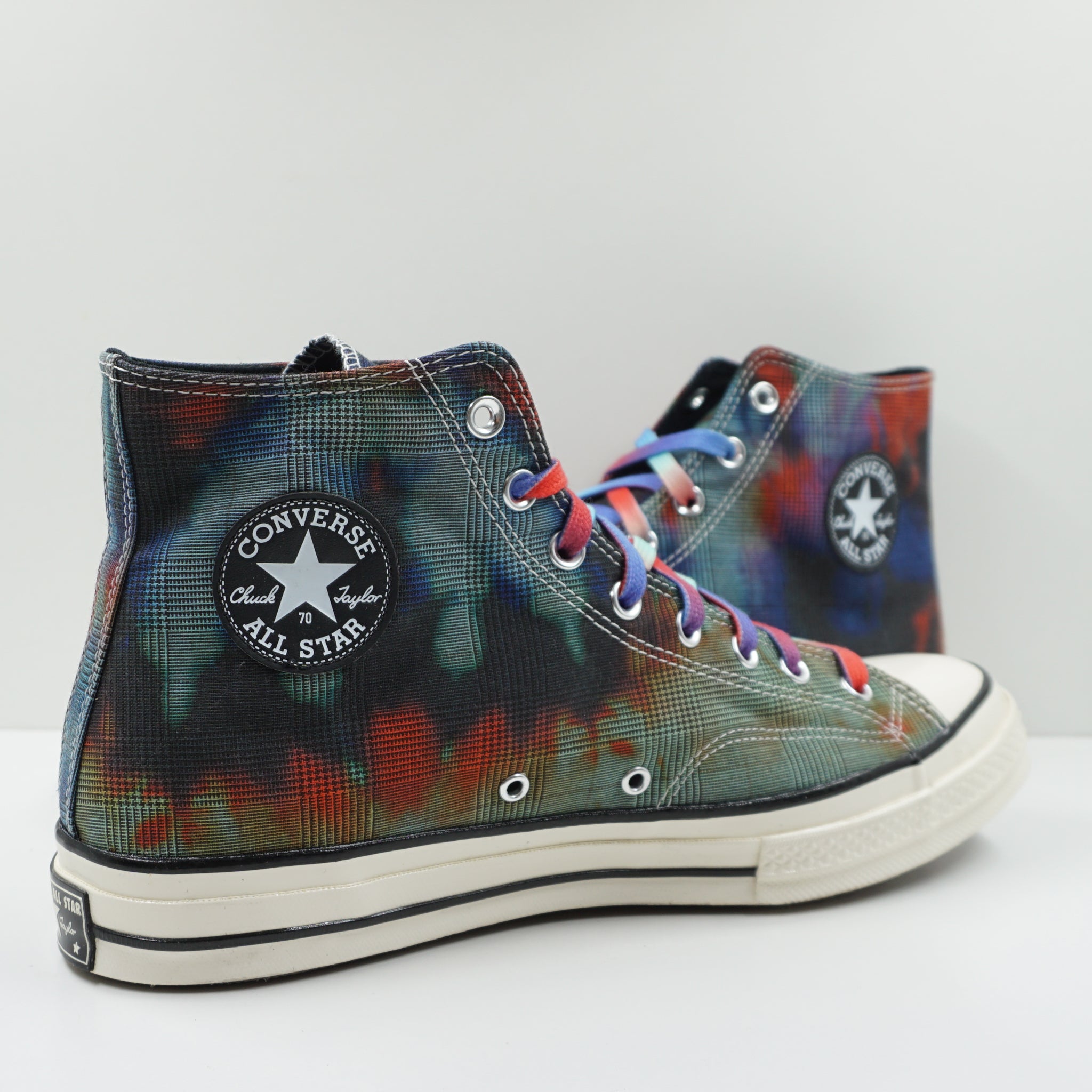 Converse Chuck Taylor All Star 70 Hi Tie Dye Plaid