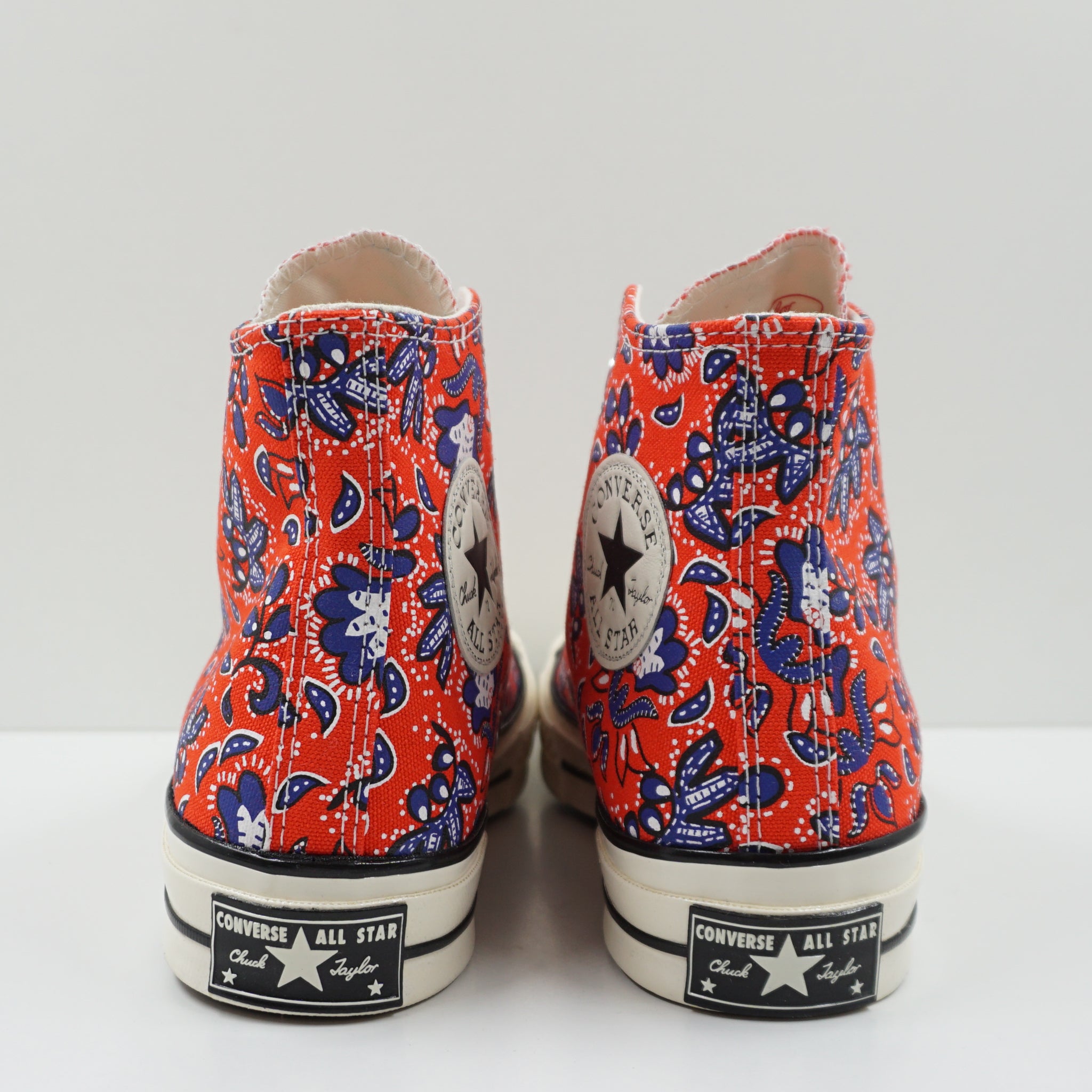 Converse Chuck Taylor All Star 70 Hi Paisley Habanero Red