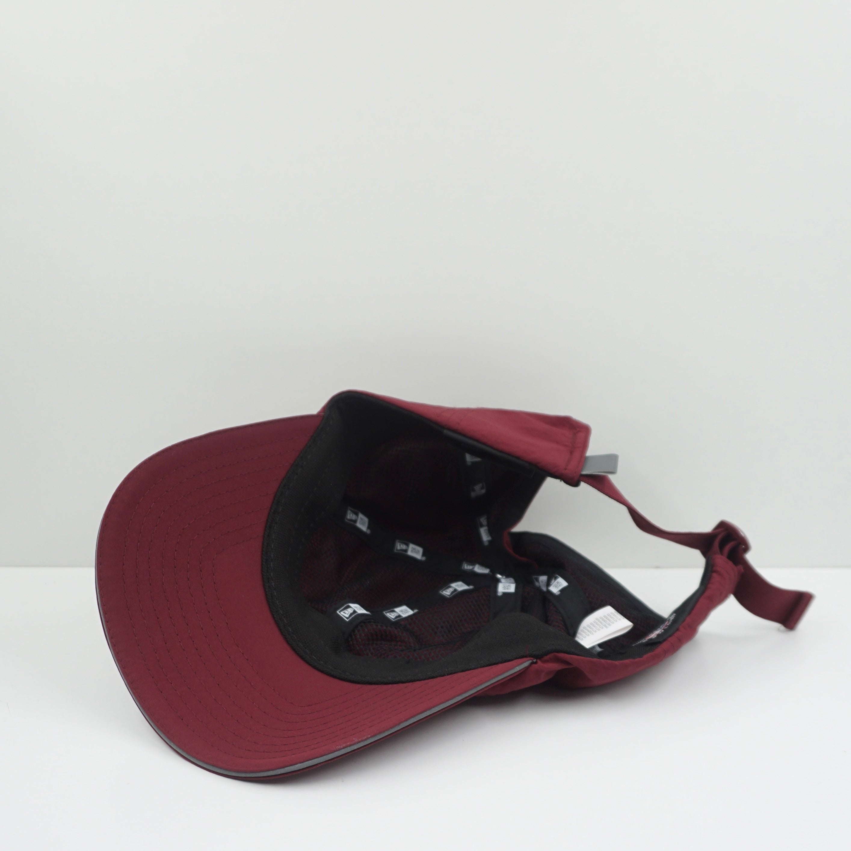 New Era New York Yankees Burgundy Nylon Adjustable Cap