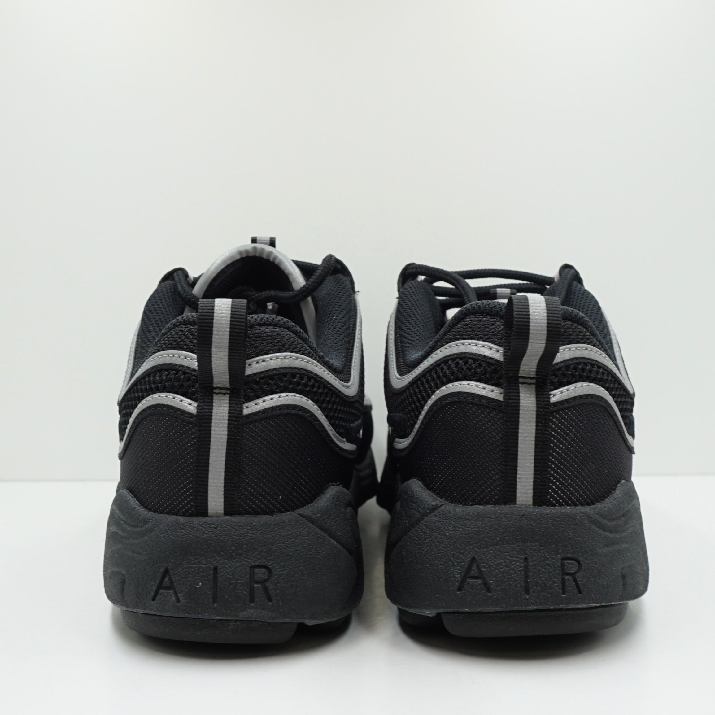 Nike Air Zoom Spiridon Black Metallic Silver