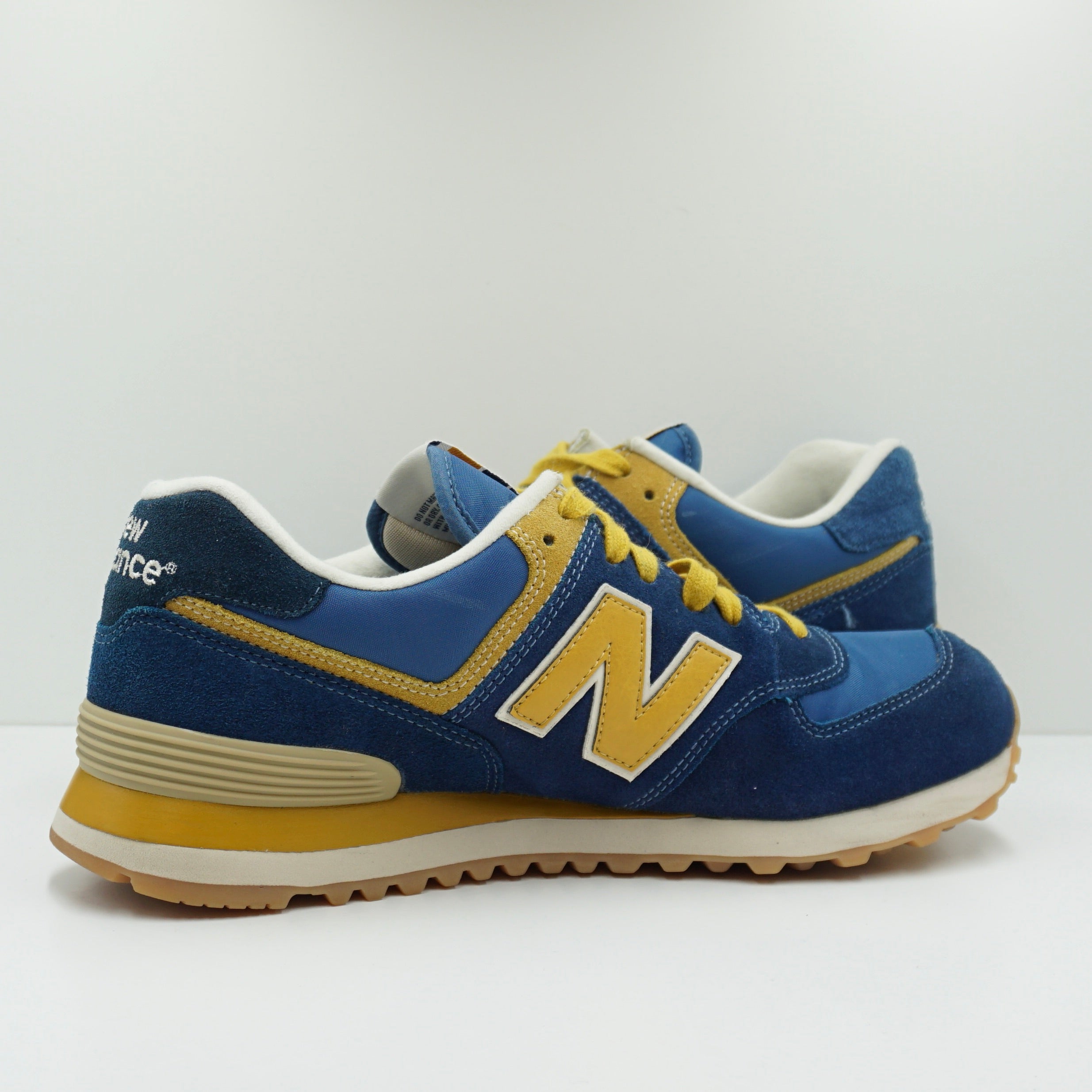 New Balance 574 Blue Yellow