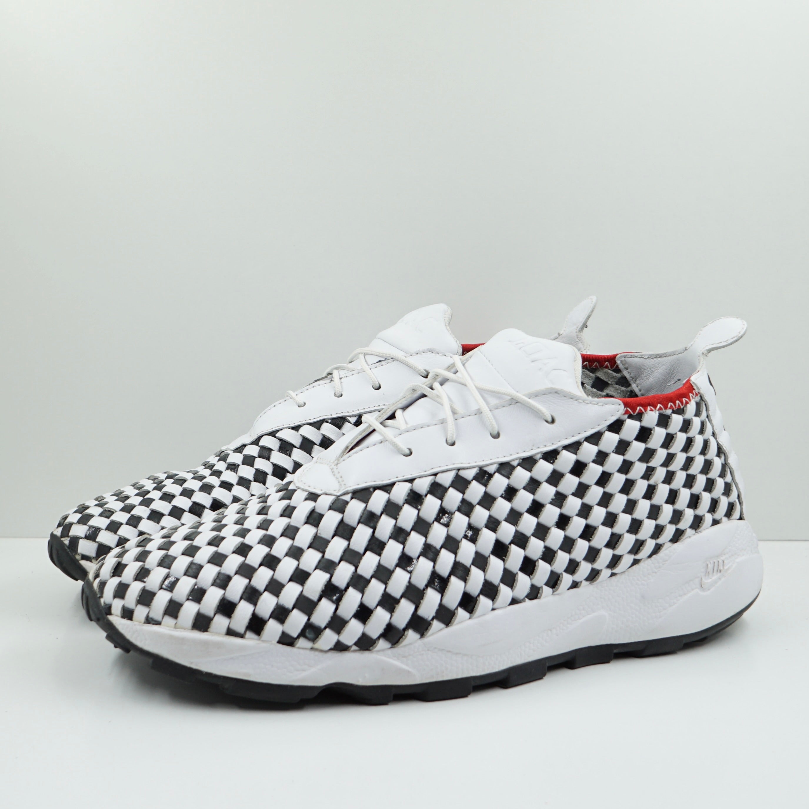Nike Air Footscape Woven Chukka White Black
