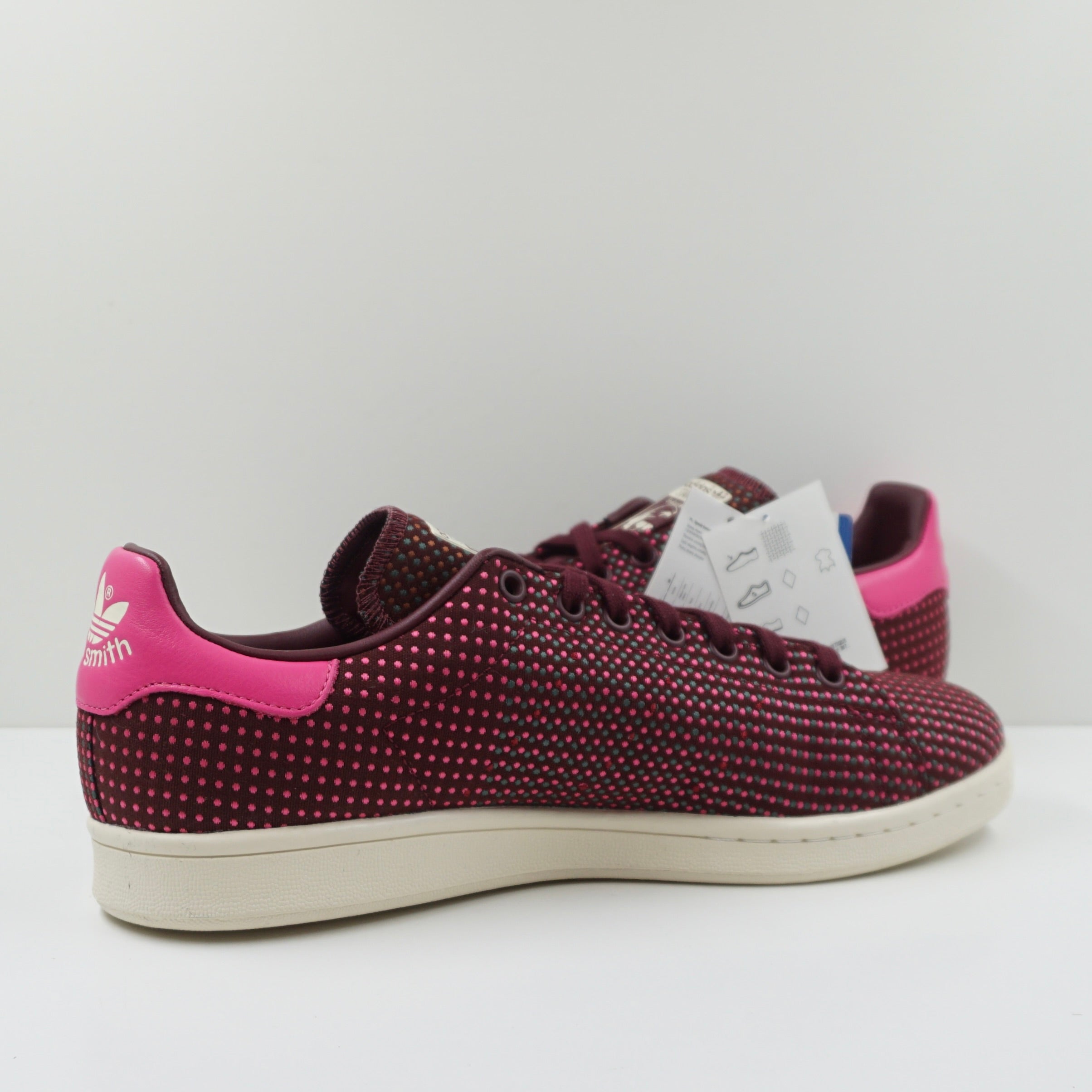 Adidas Stan Smith Kvadrat Maroon