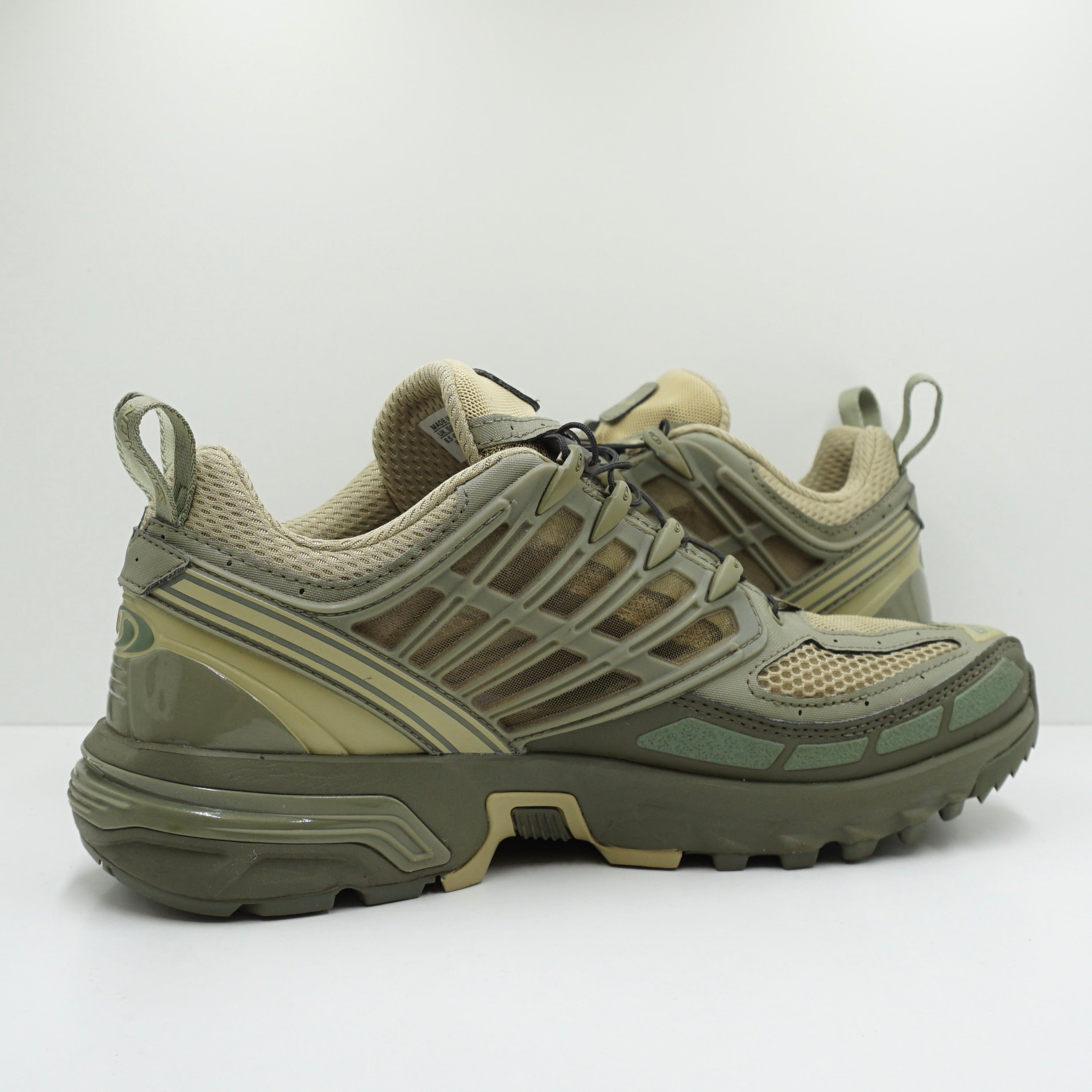 Salomon Acs Pro Gray Green Deep Lichen Green Olive Night