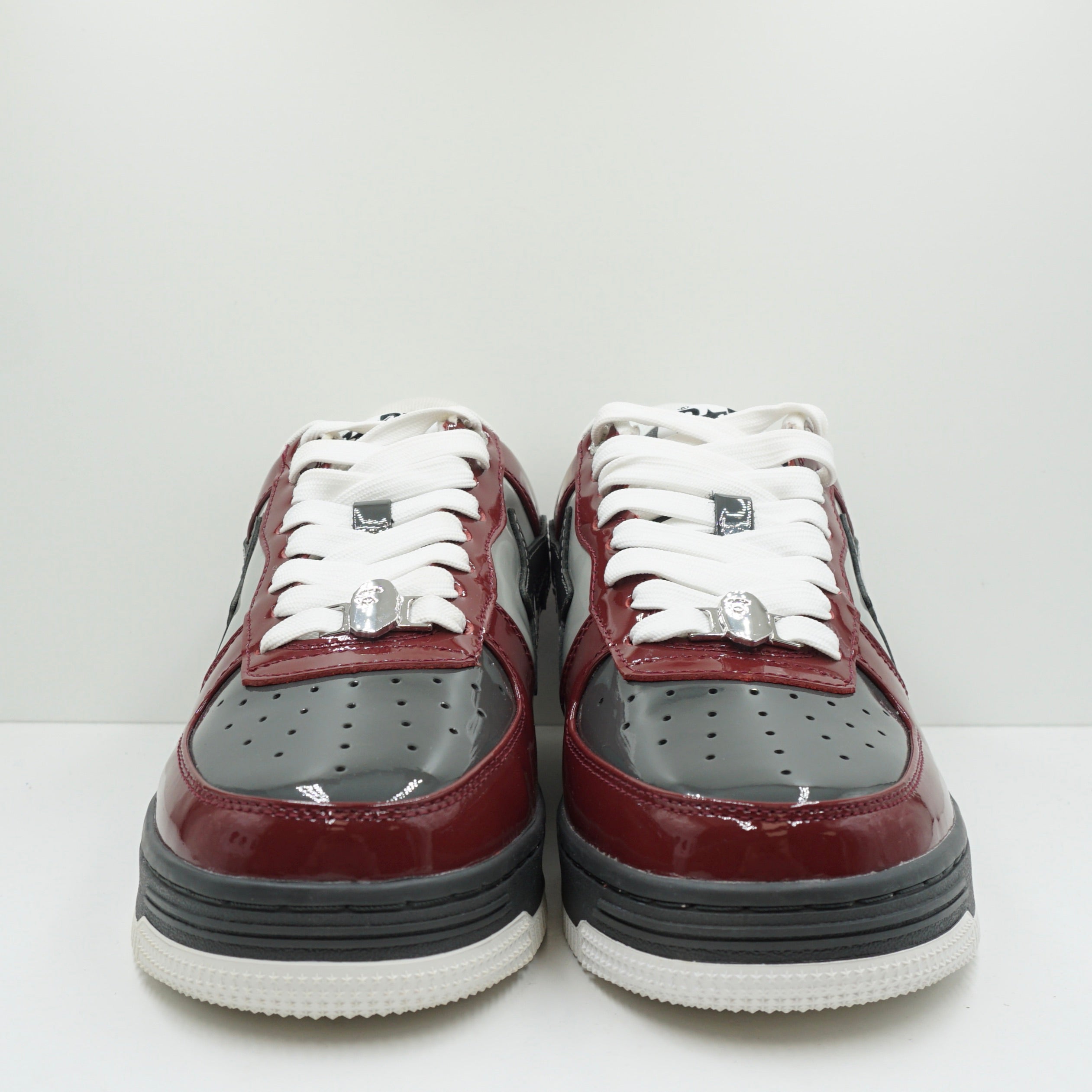 A Bathing Ape Bape Sta Patent Leather #2 Brick Red