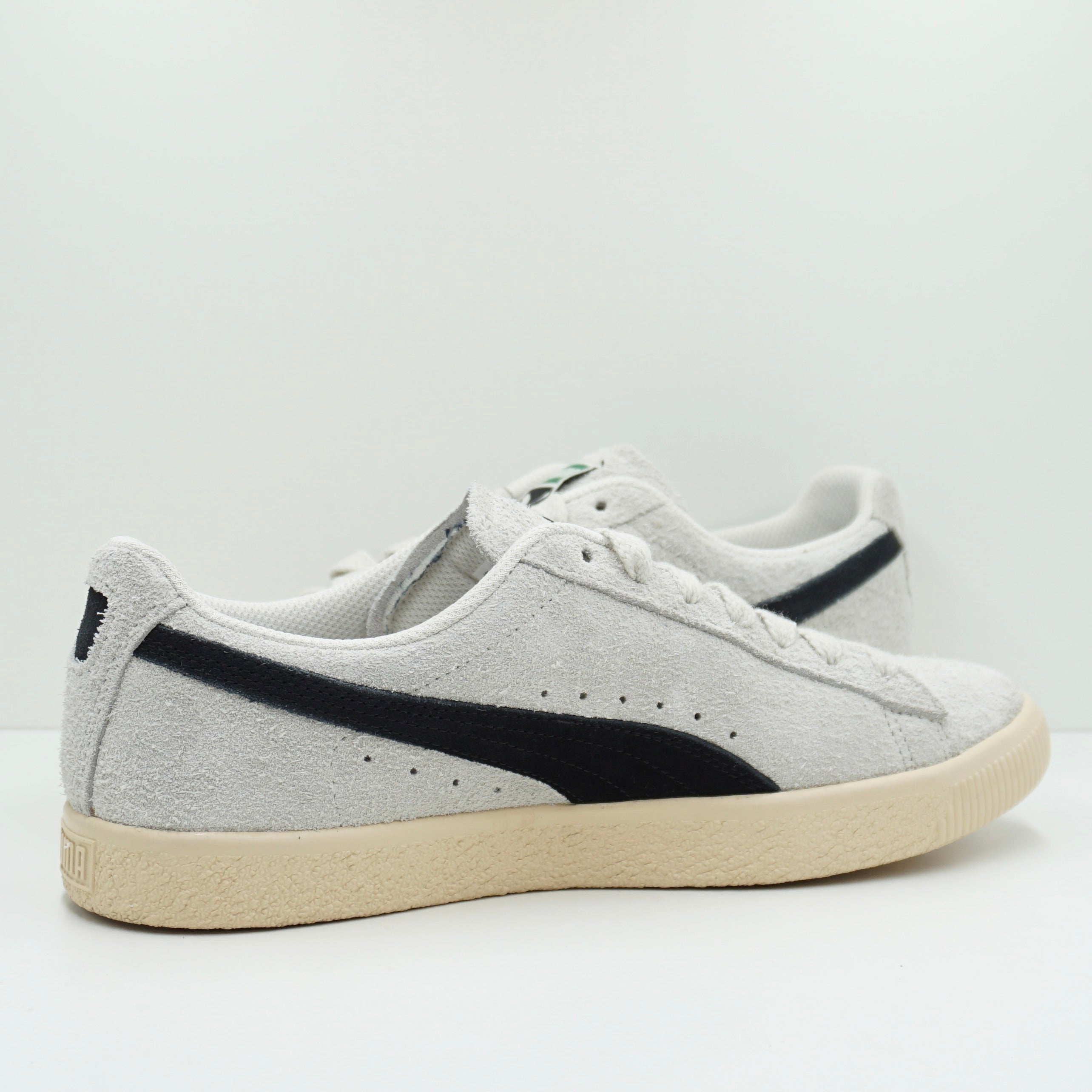 Puma Clyde Hairy Suede Sedate Grey
