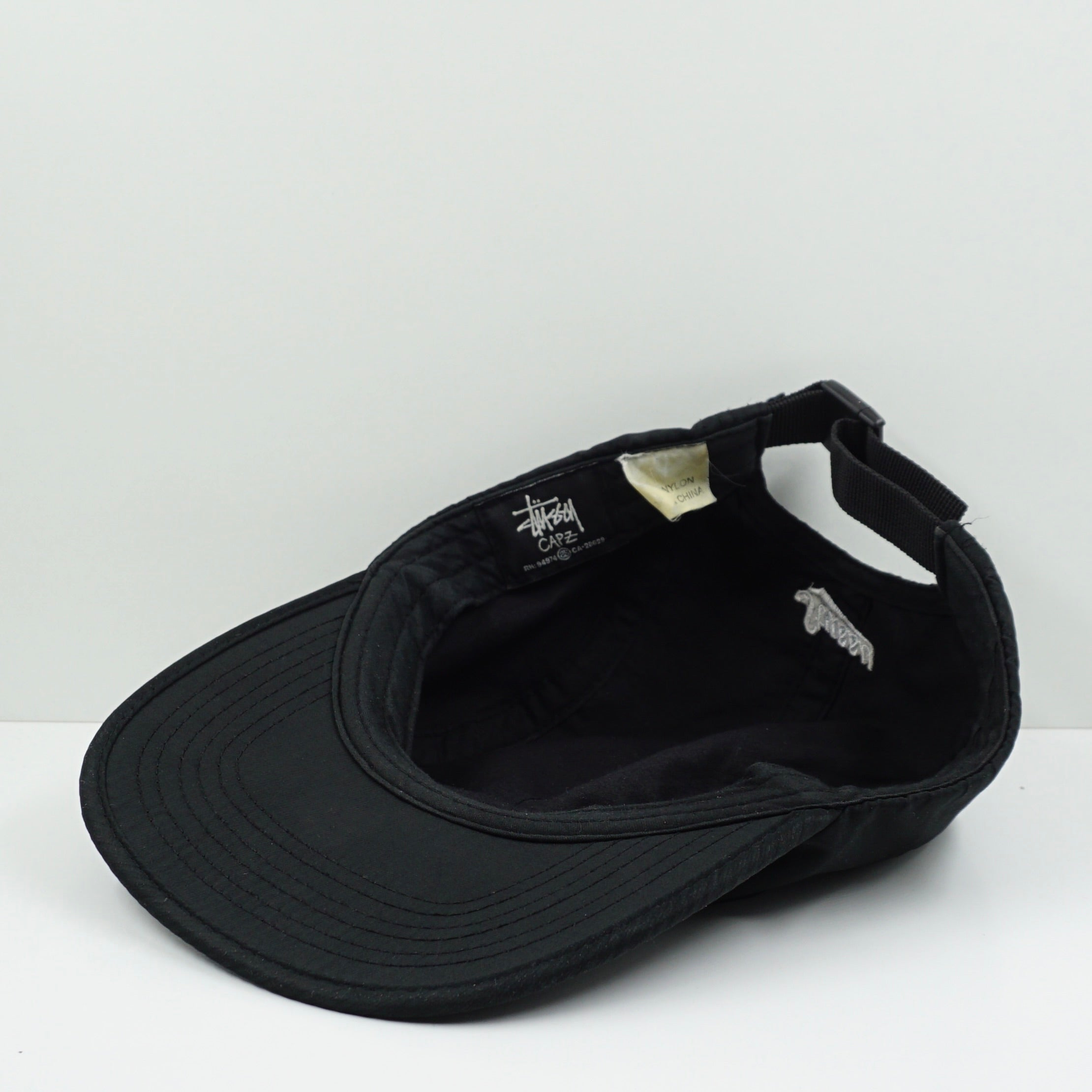 Stussy Nylon 5-Panel Black Cap