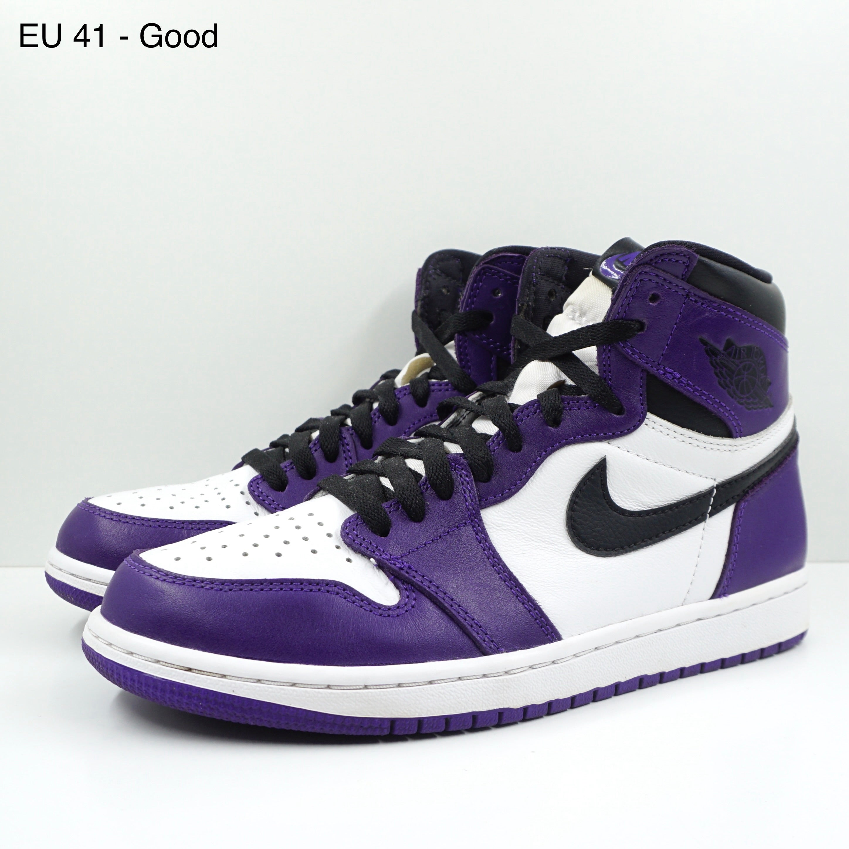 Jordan 1 Retro High Court Purple White