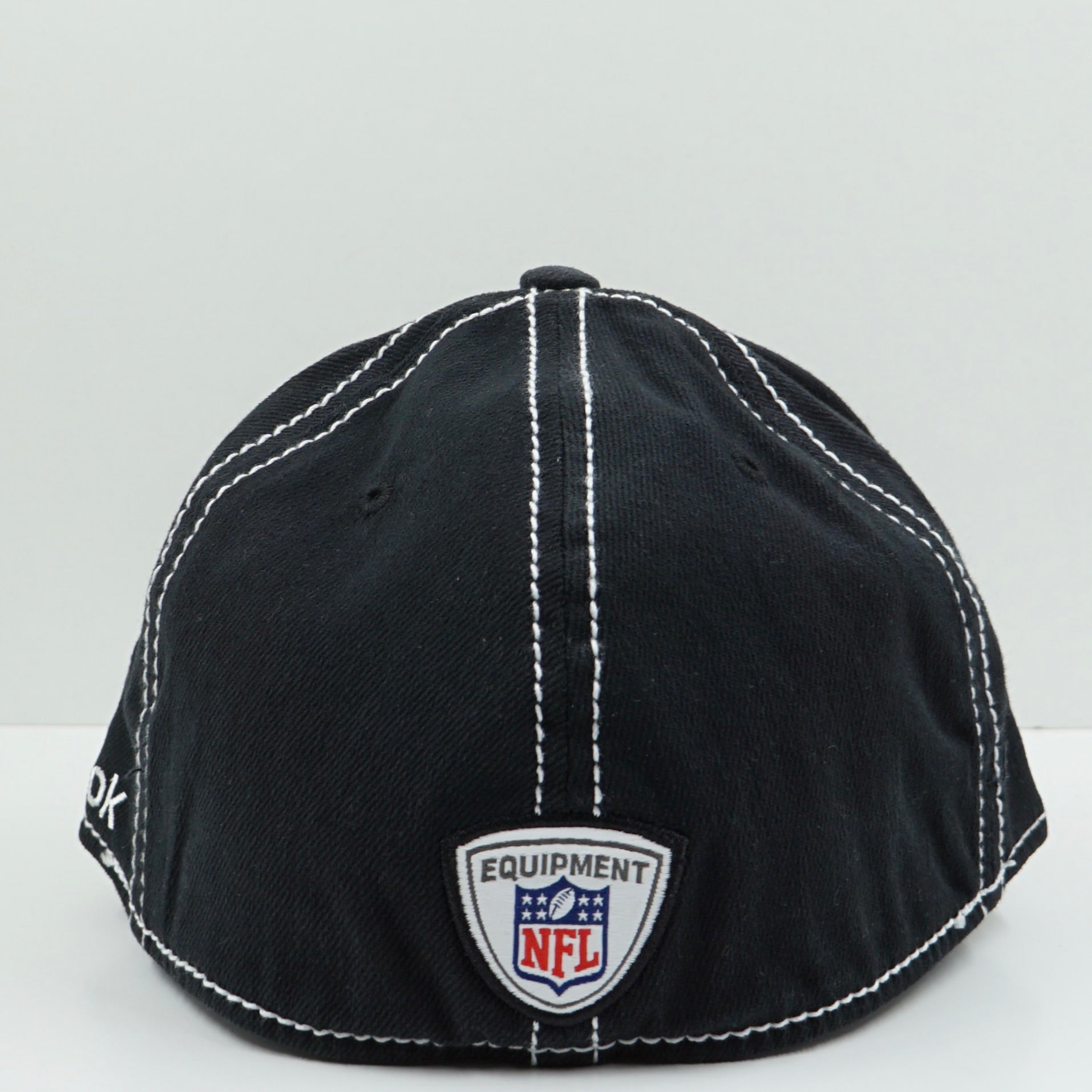 Reebok Las Vegas Raiders Black Grey Fitted Cap