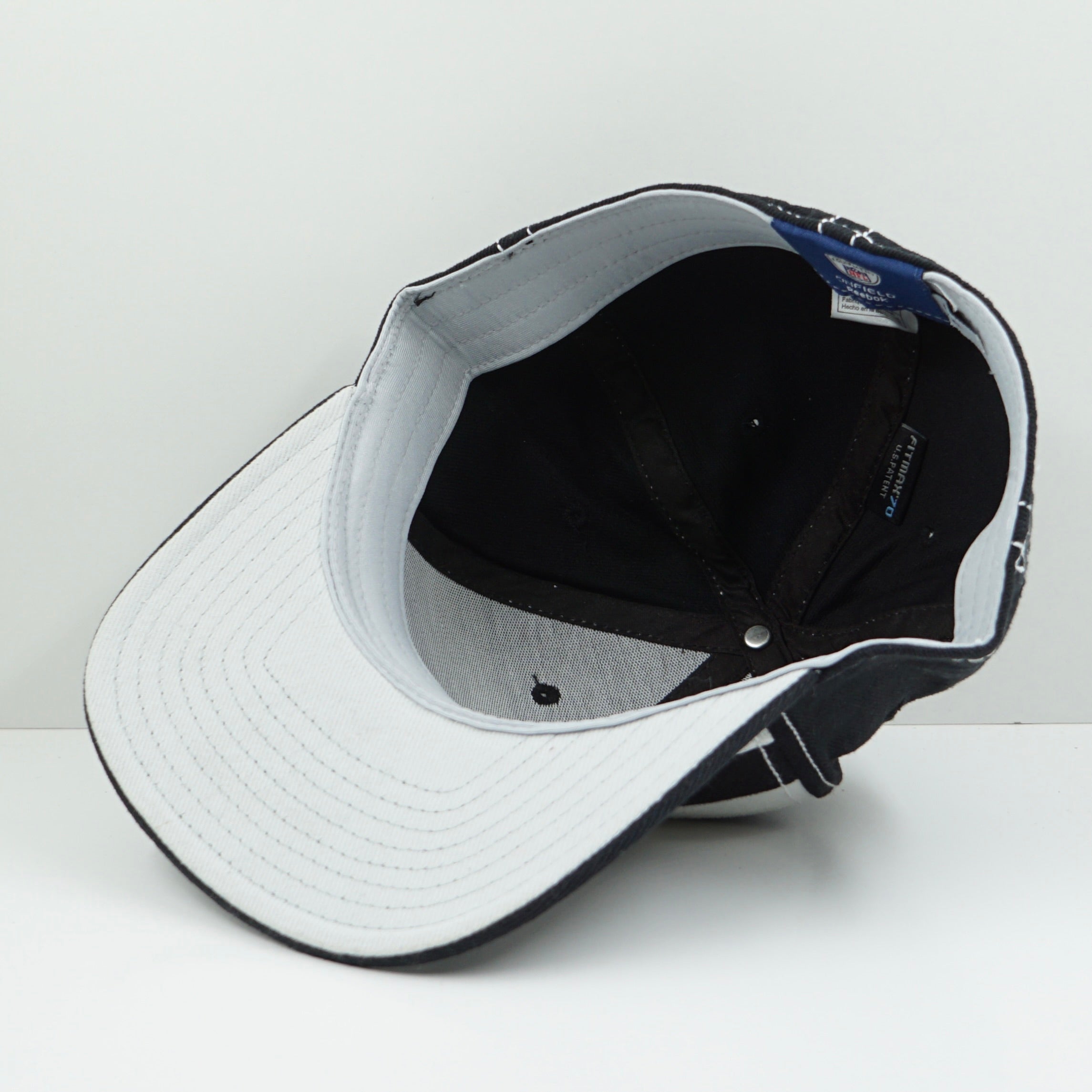 Reebok Las Vegas Raiders Black Grey Fitted Cap