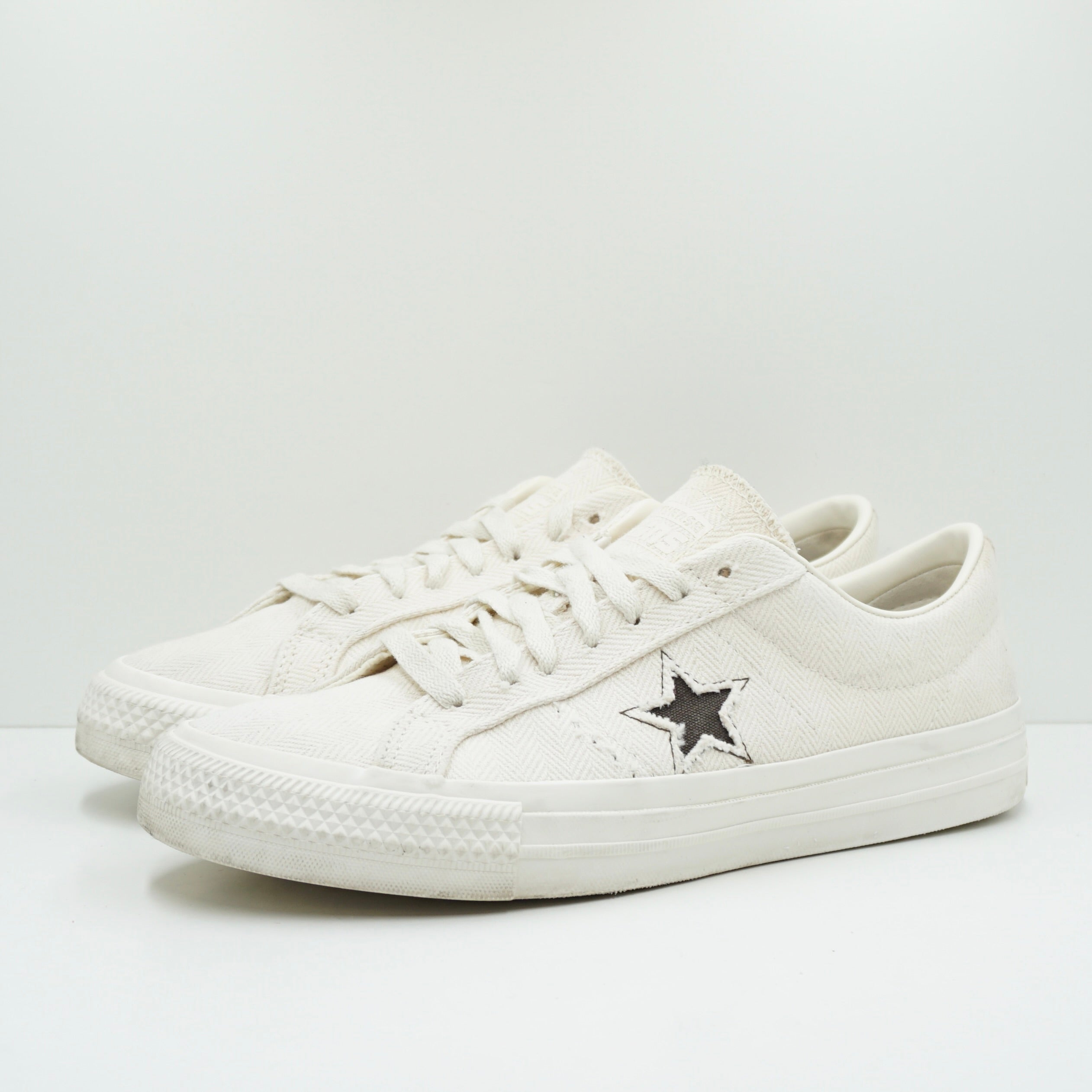 Converse One Star Pro Low Herringbone Egret