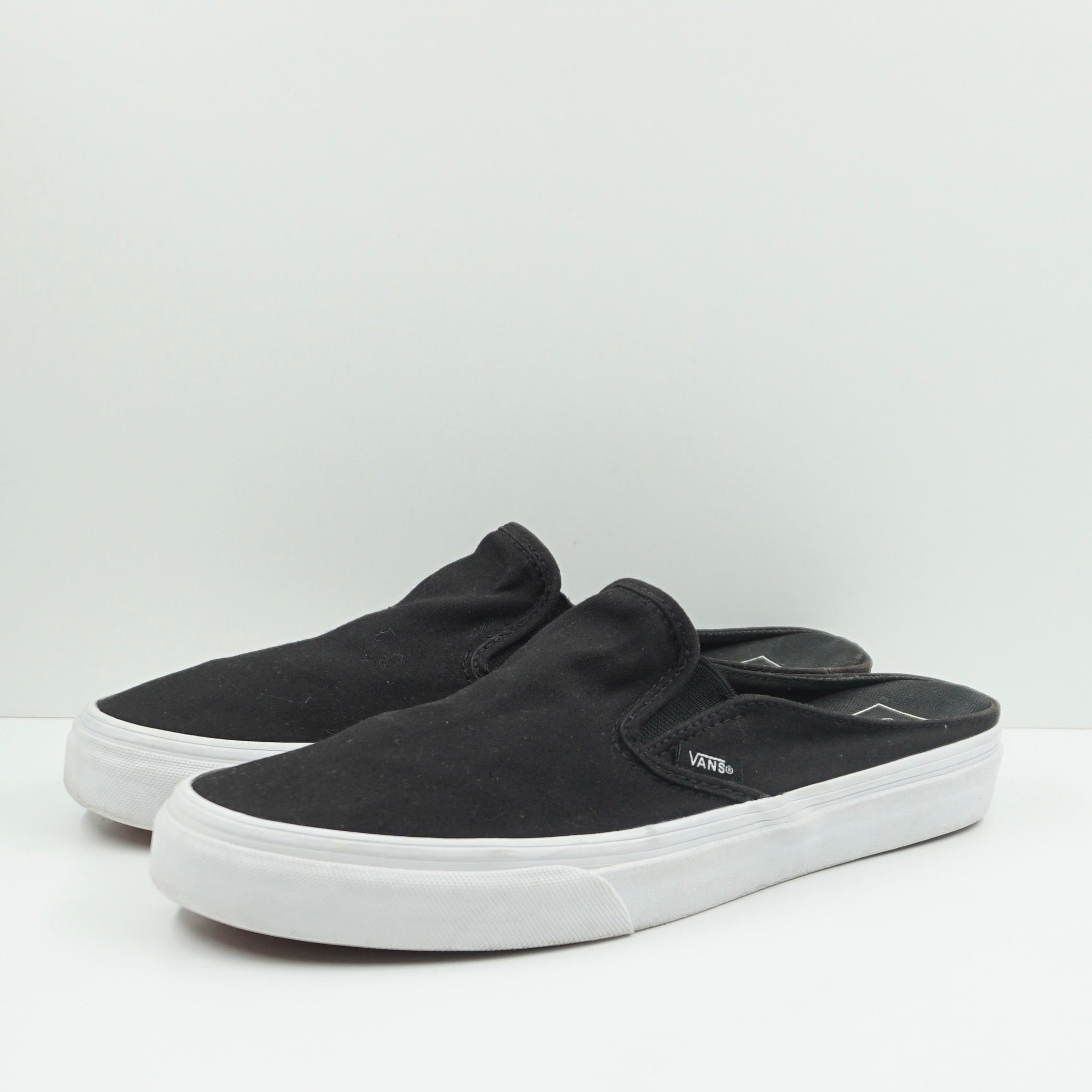 Vans Old Skool Mule Black White