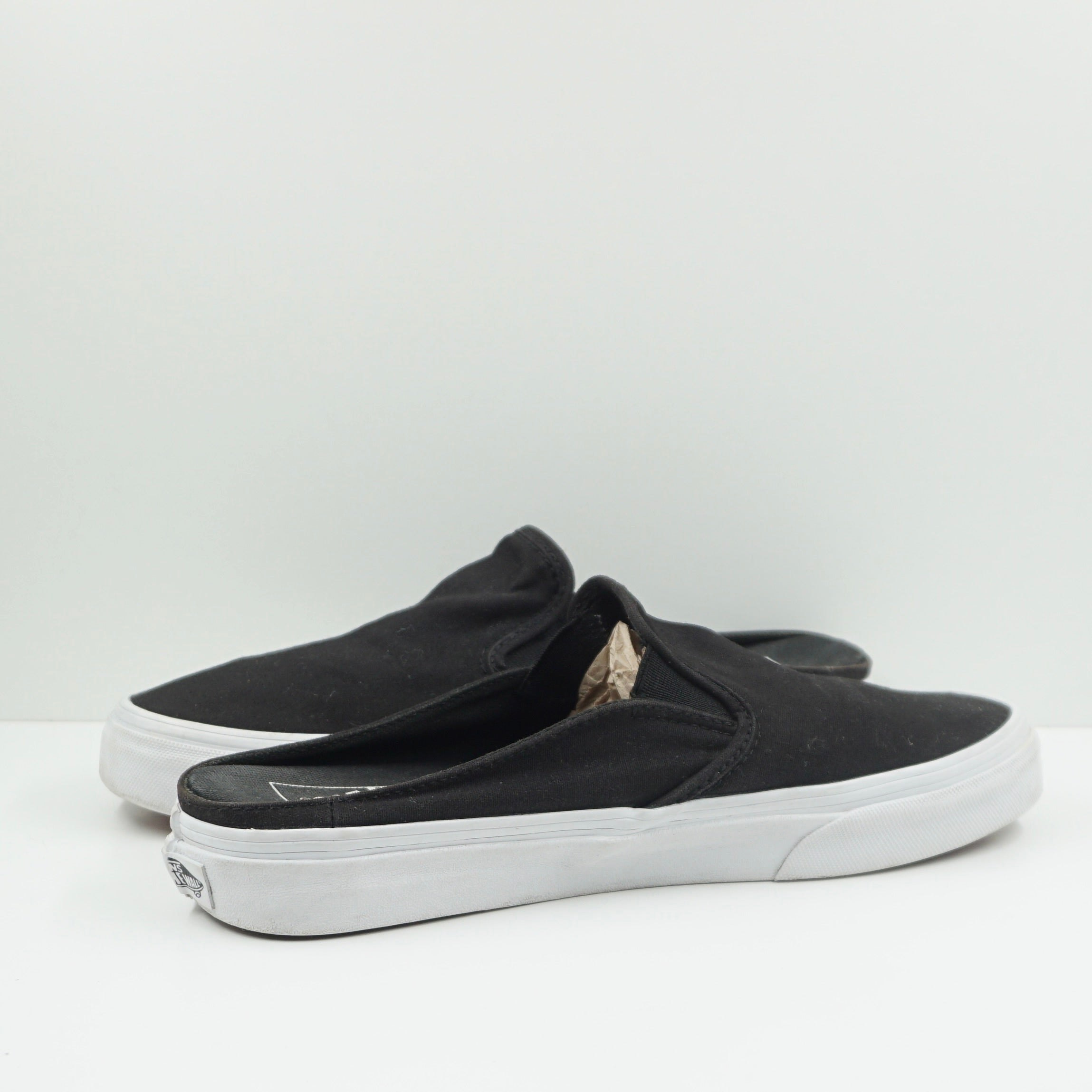 Vans Old Skool Mule Black White