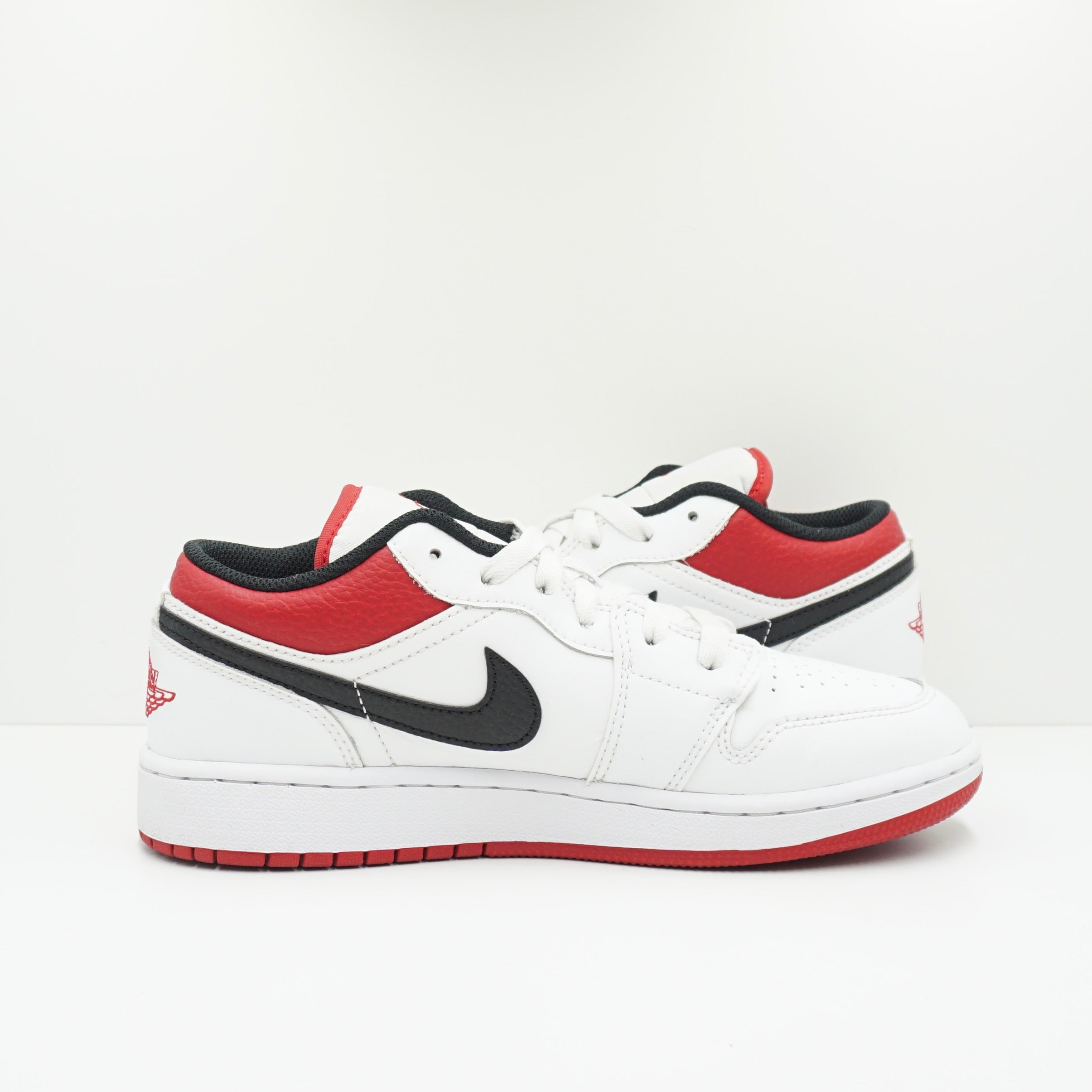 Jordan 1 Low White Gym Red (GS)
