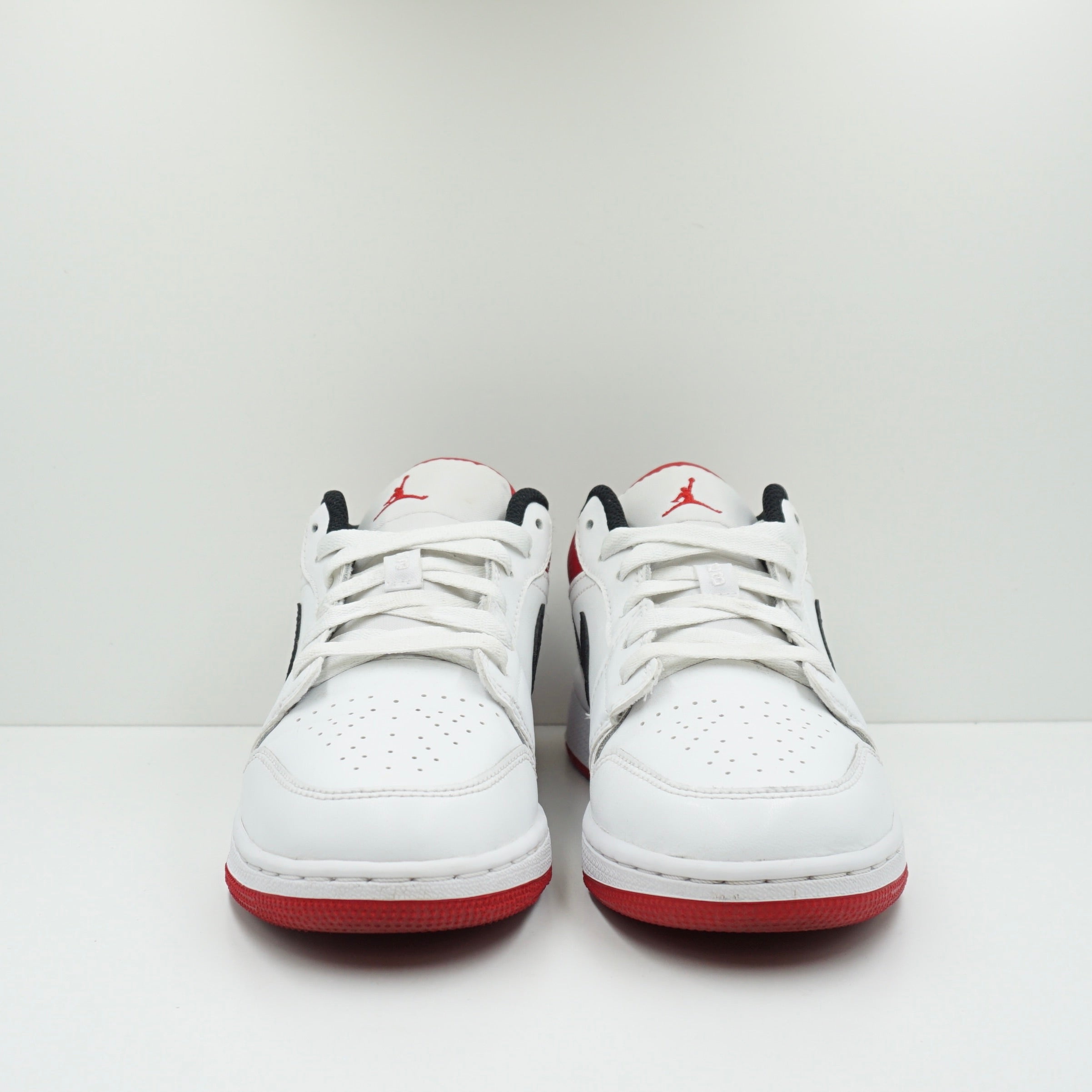 Jordan 1 Low White Gym Red (GS)