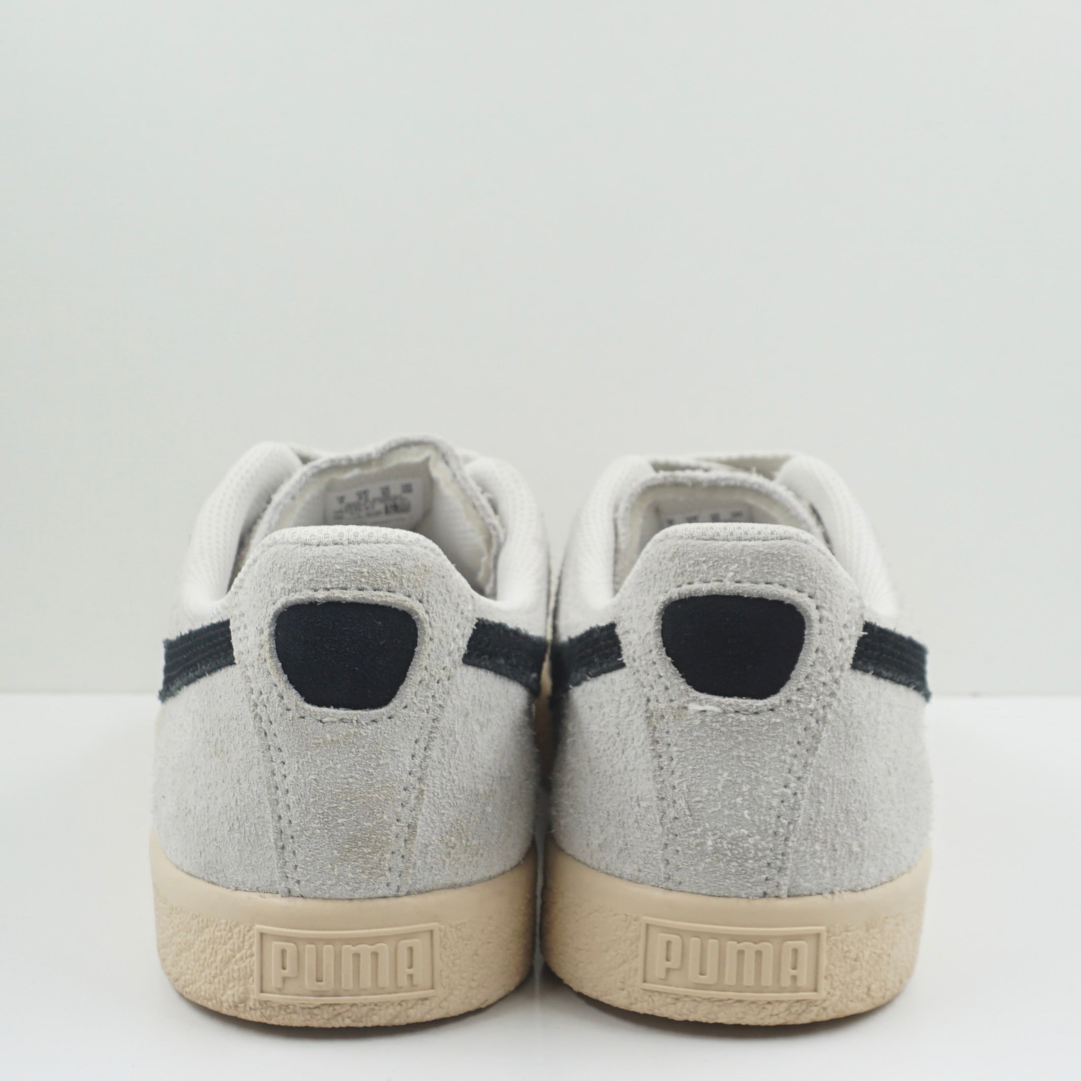 Puma Clyde Hairy Suede Sedate Grey