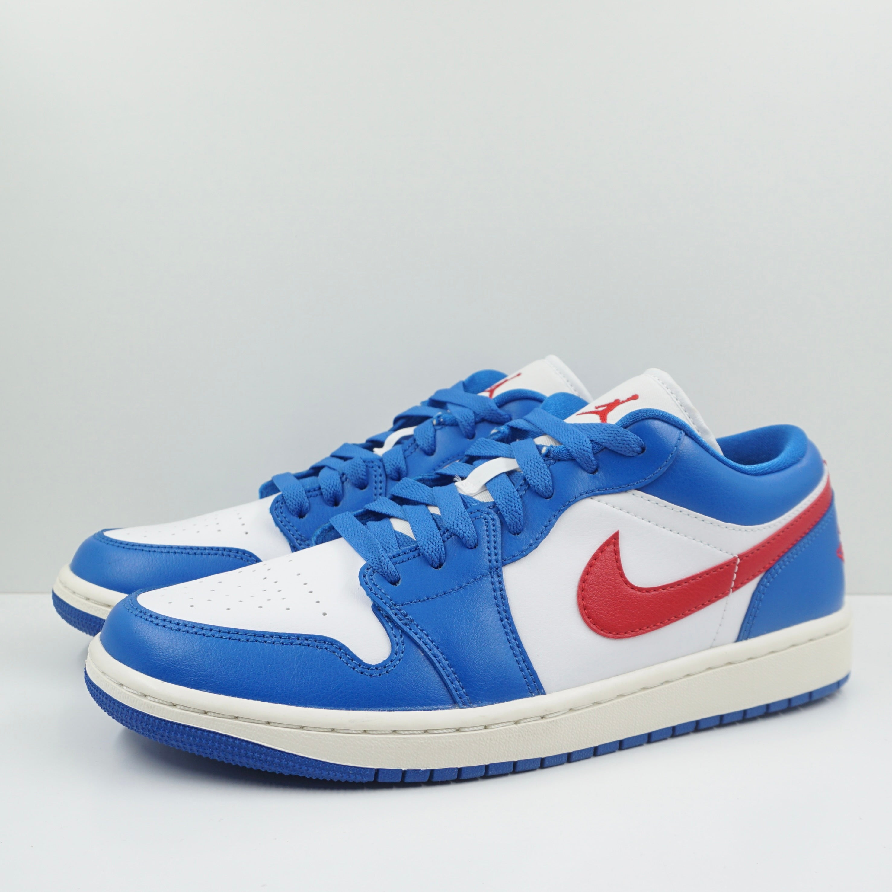 Jordan 1 Low Sport Blue Gym Red (W)