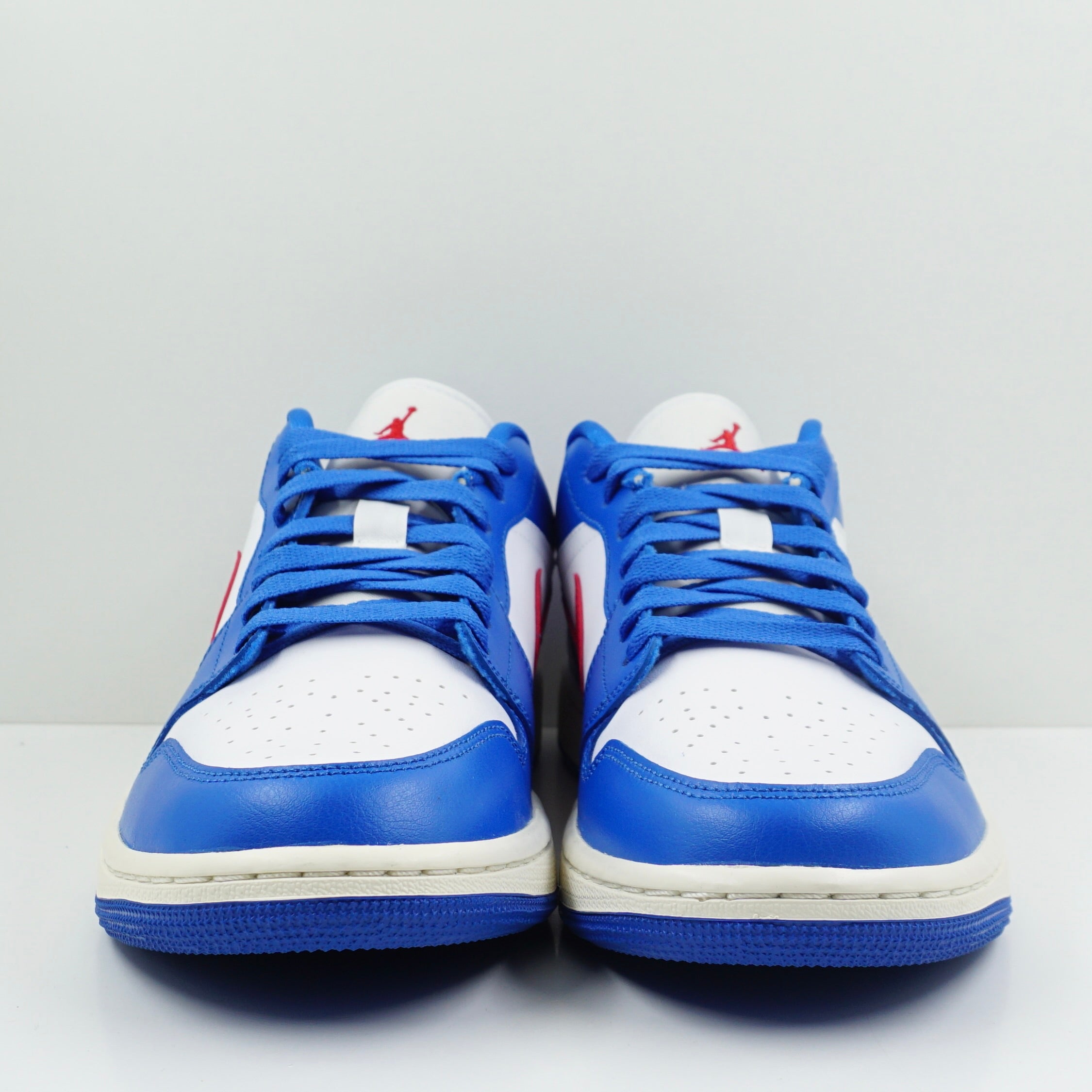 Jordan 1 Low Sport Blue Gym Red (W)
