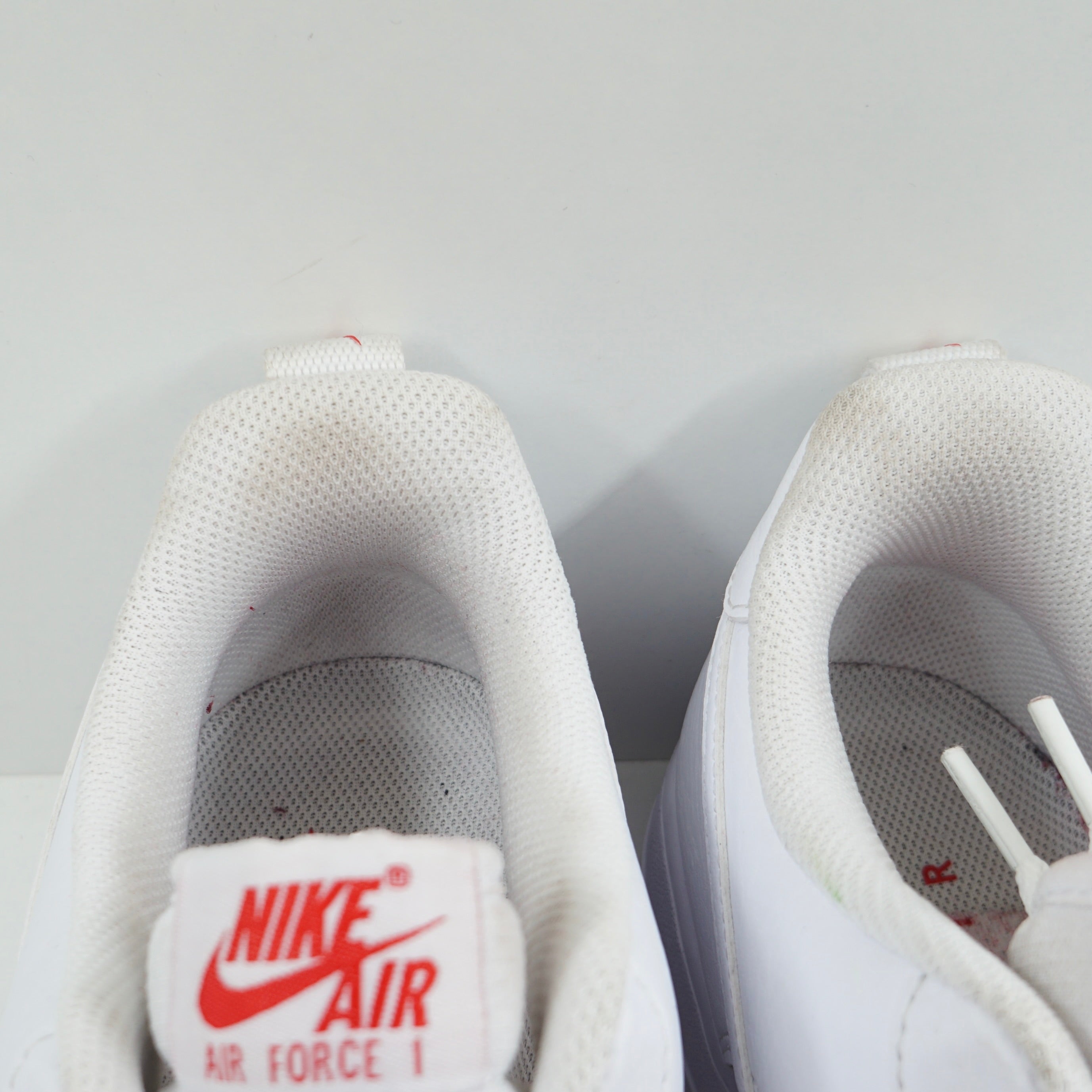 Nike Air Force 1 Low '07 SE White Red Mini Swoosh