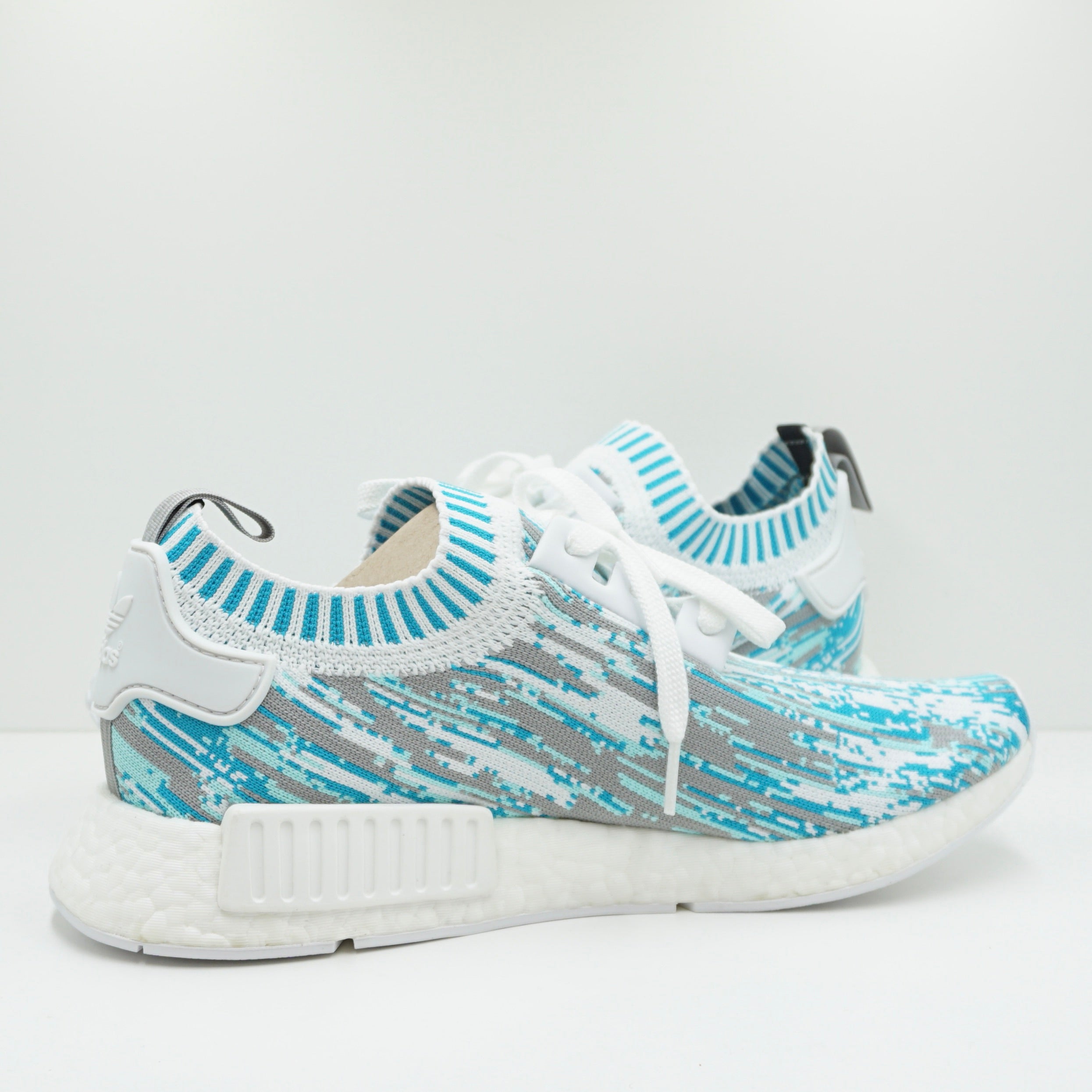 Adidas NMD R1 Sneakersnstuff Datamosh Clear Aqua
