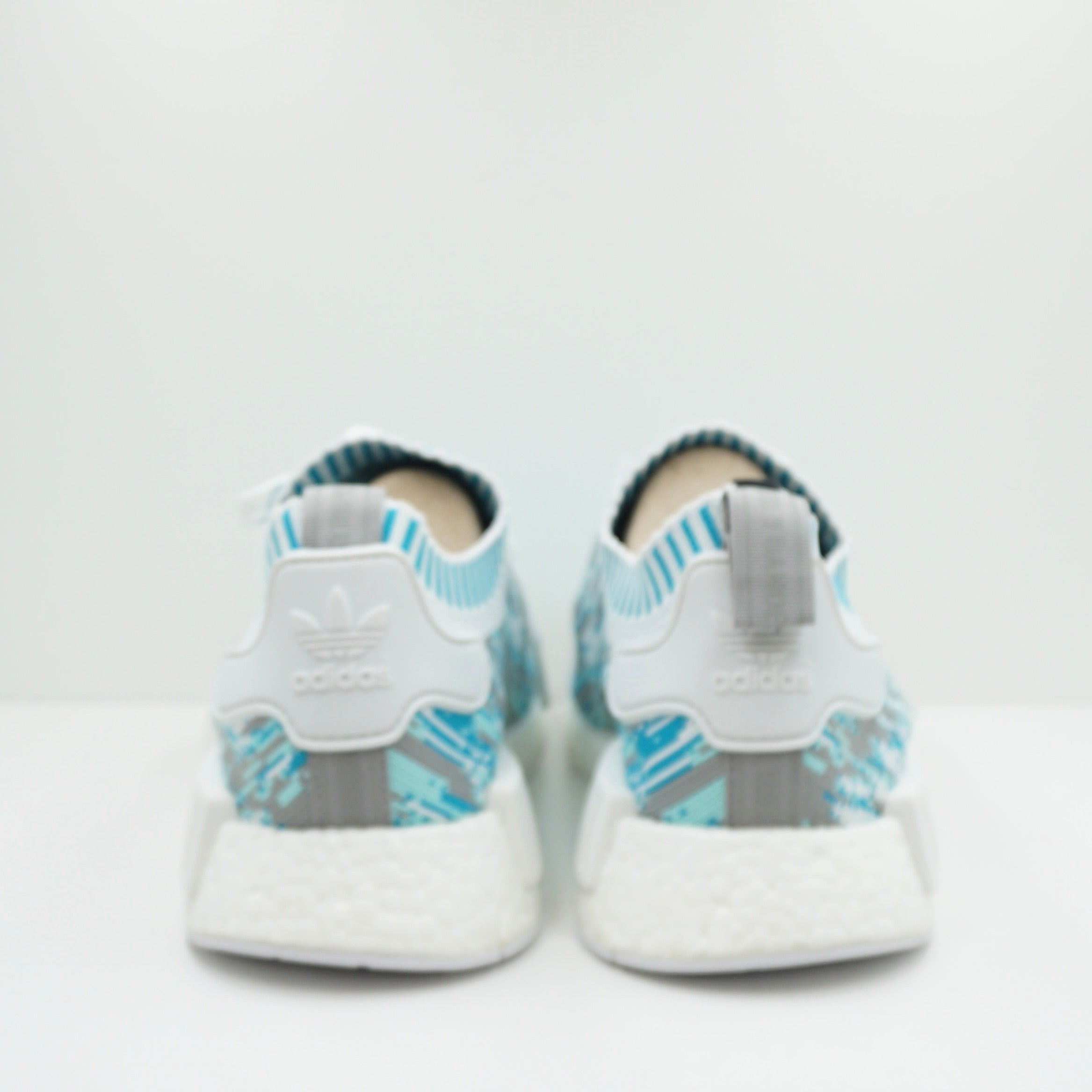 Adidas NMD R1 Sneakersnstuff Datamosh Clear Aqua