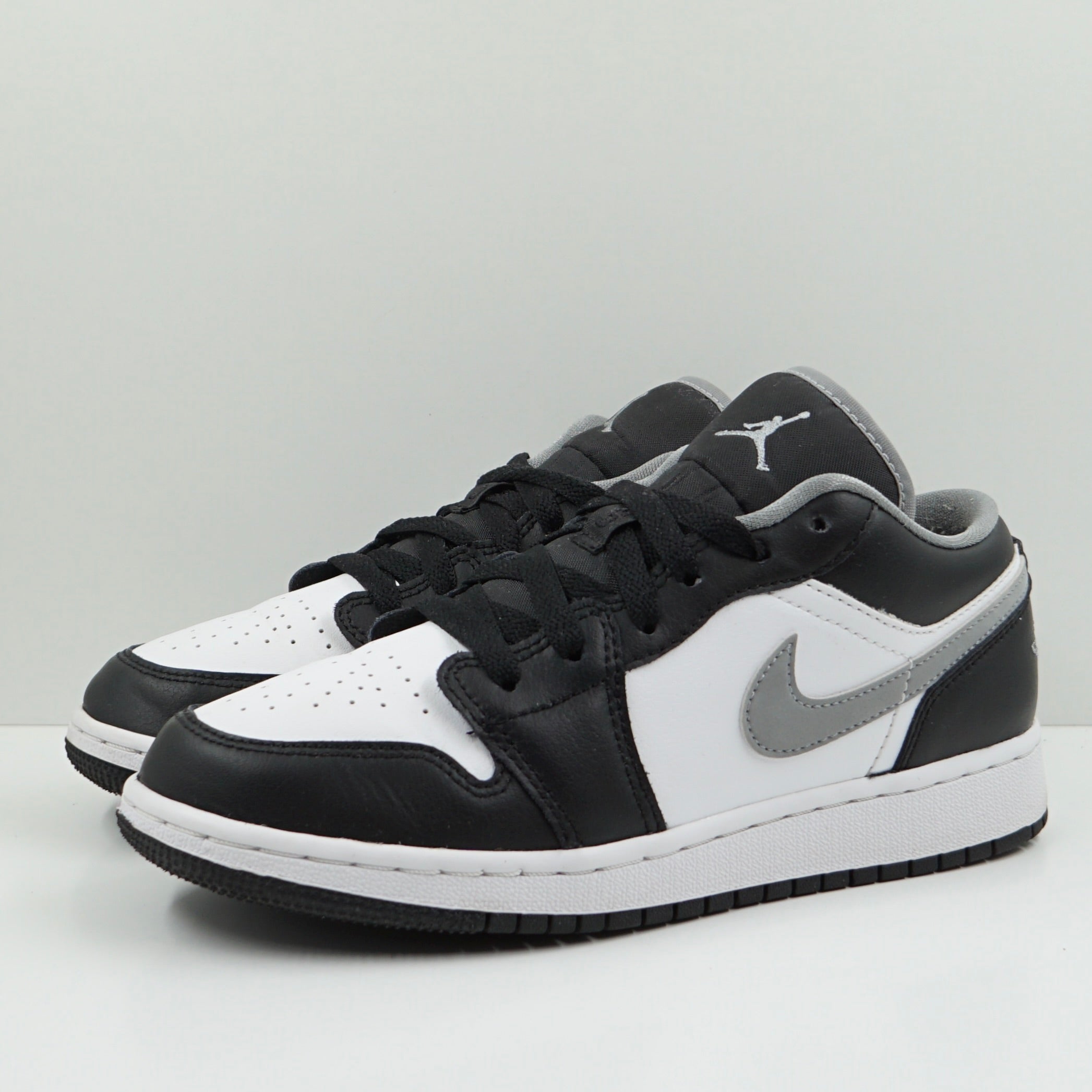 Jordan 1 Low Black White Grey (GS)