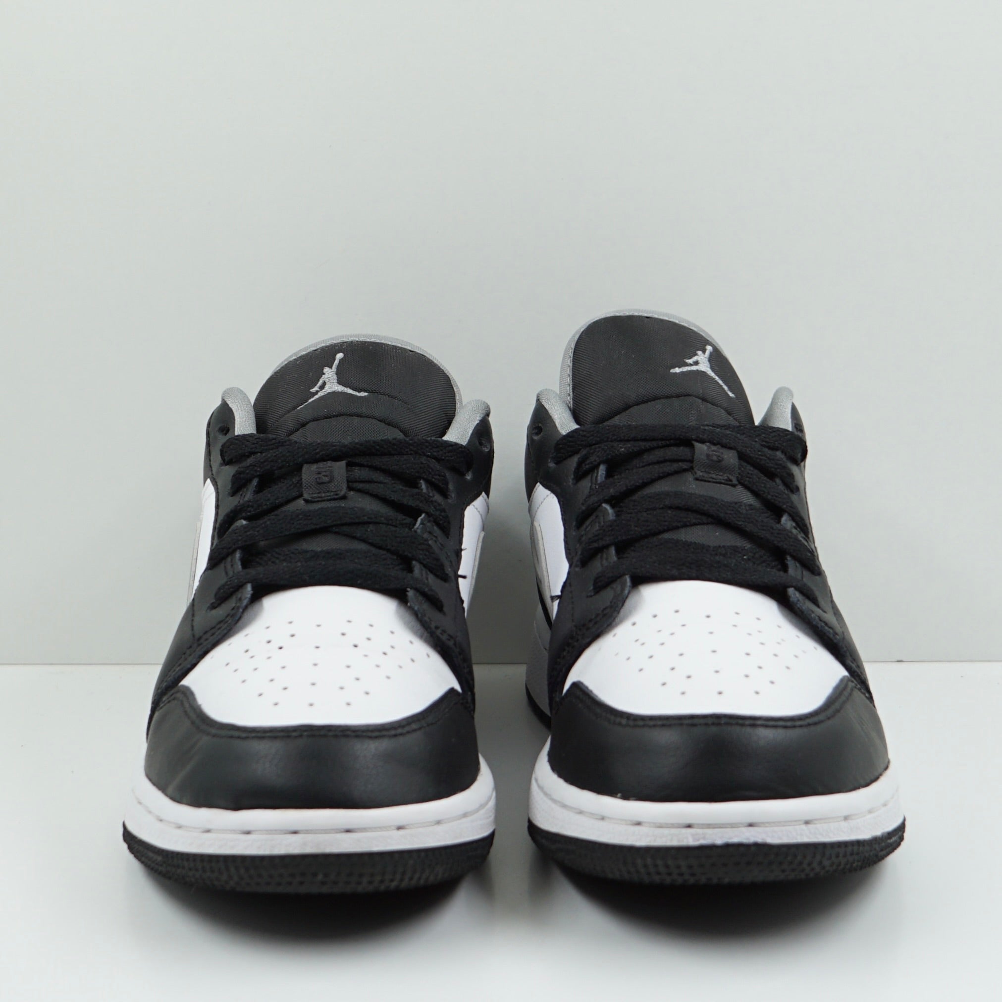 Jordan 1 Low Black White Grey (GS)