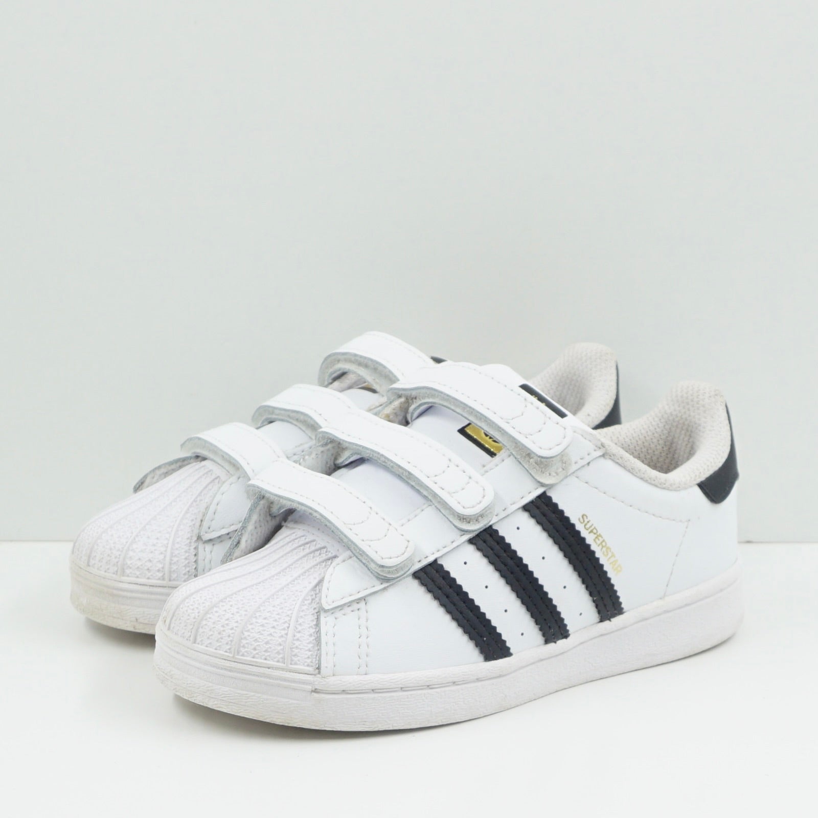Adidas Superstar Strap Cloud White Core Black Toddler