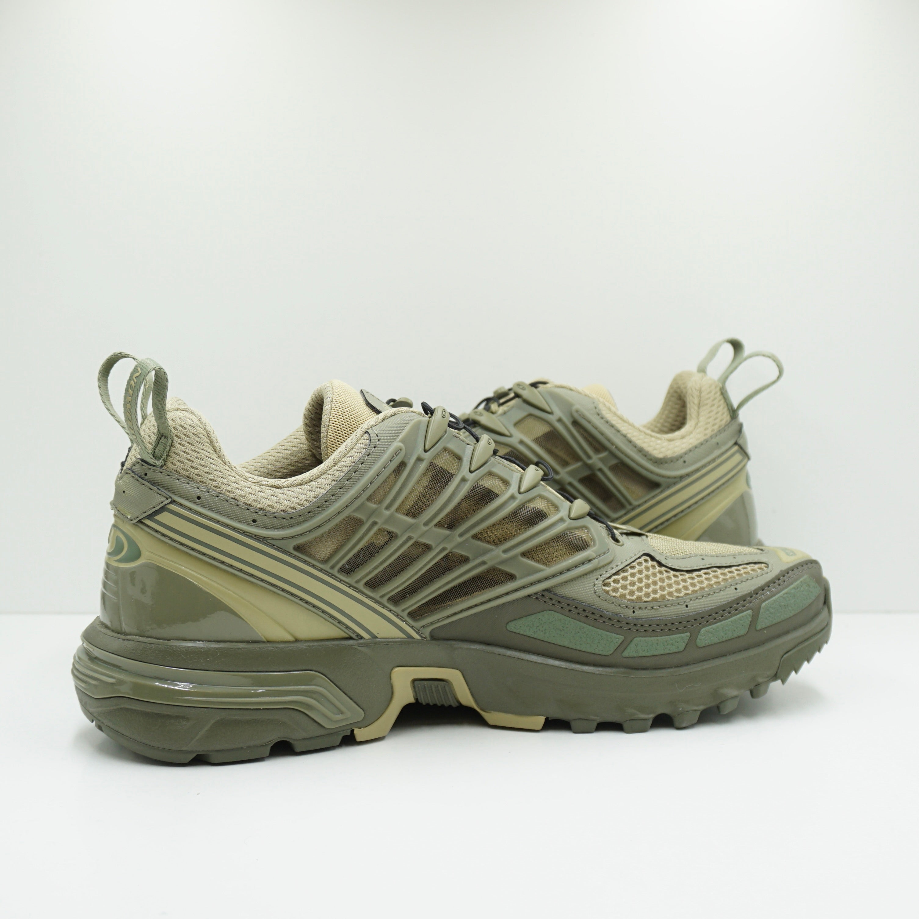 Salomon Acs Pro Gray Green Deep Lichen Green Olive Night