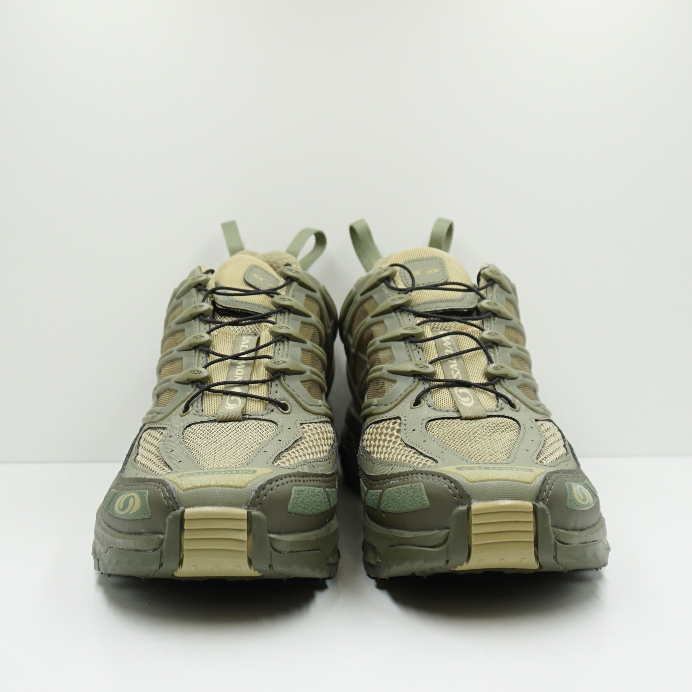 Salomon Acs Pro Gray Green Deep Lichen Green Olive Night