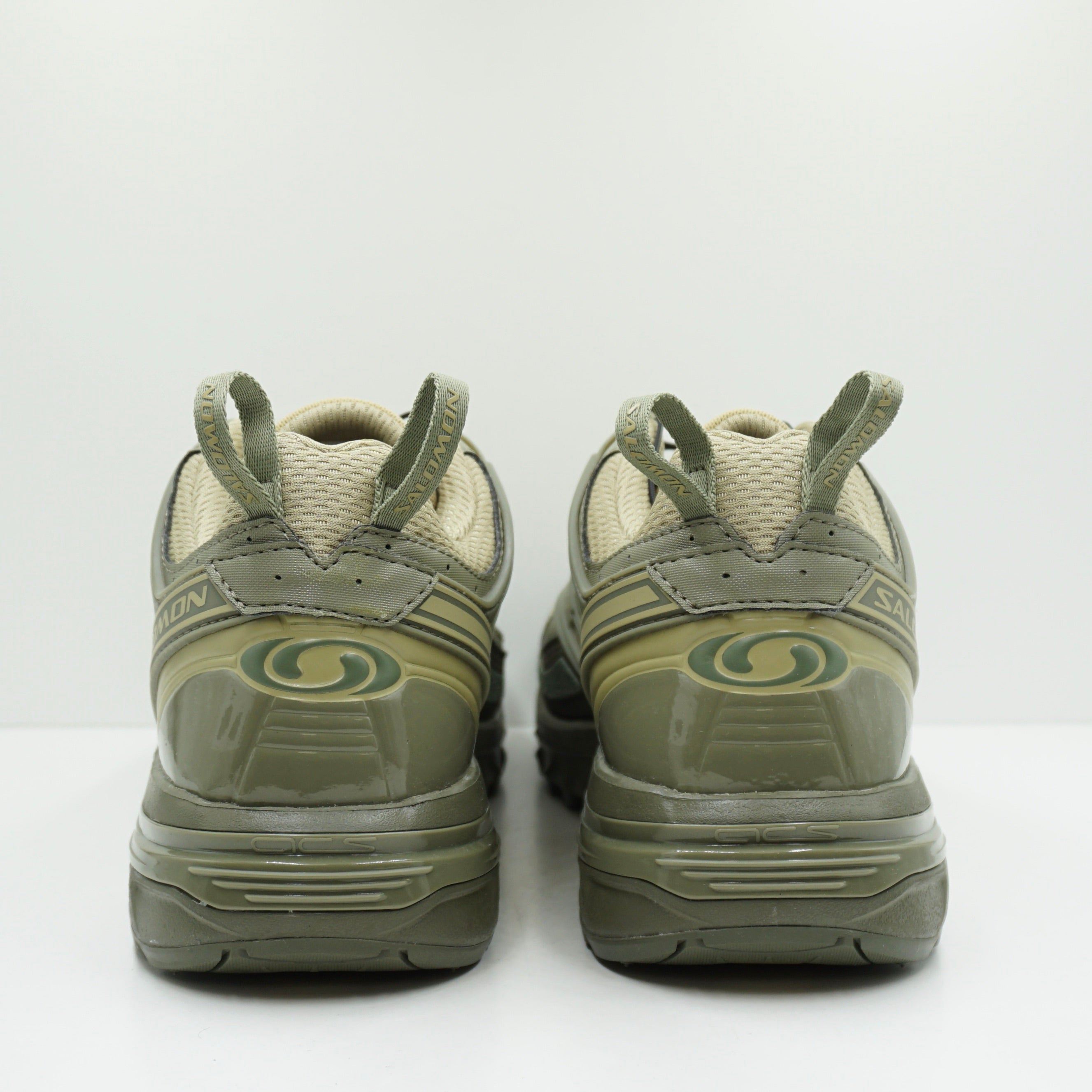 Salomon Acs Pro Gray Green Deep Lichen Green Olive Night