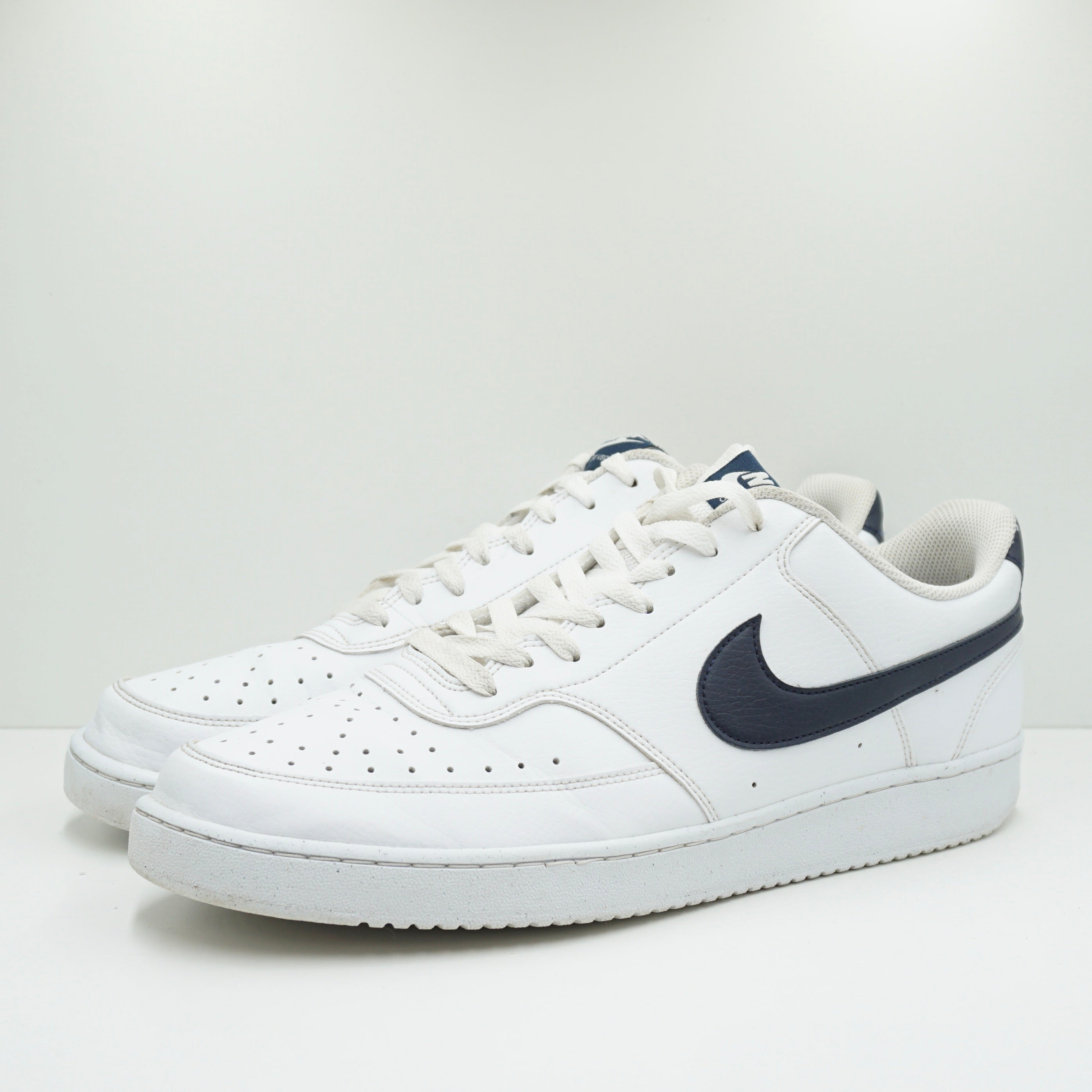 Nike Court Vision Low Next Nature White Midnight Navy