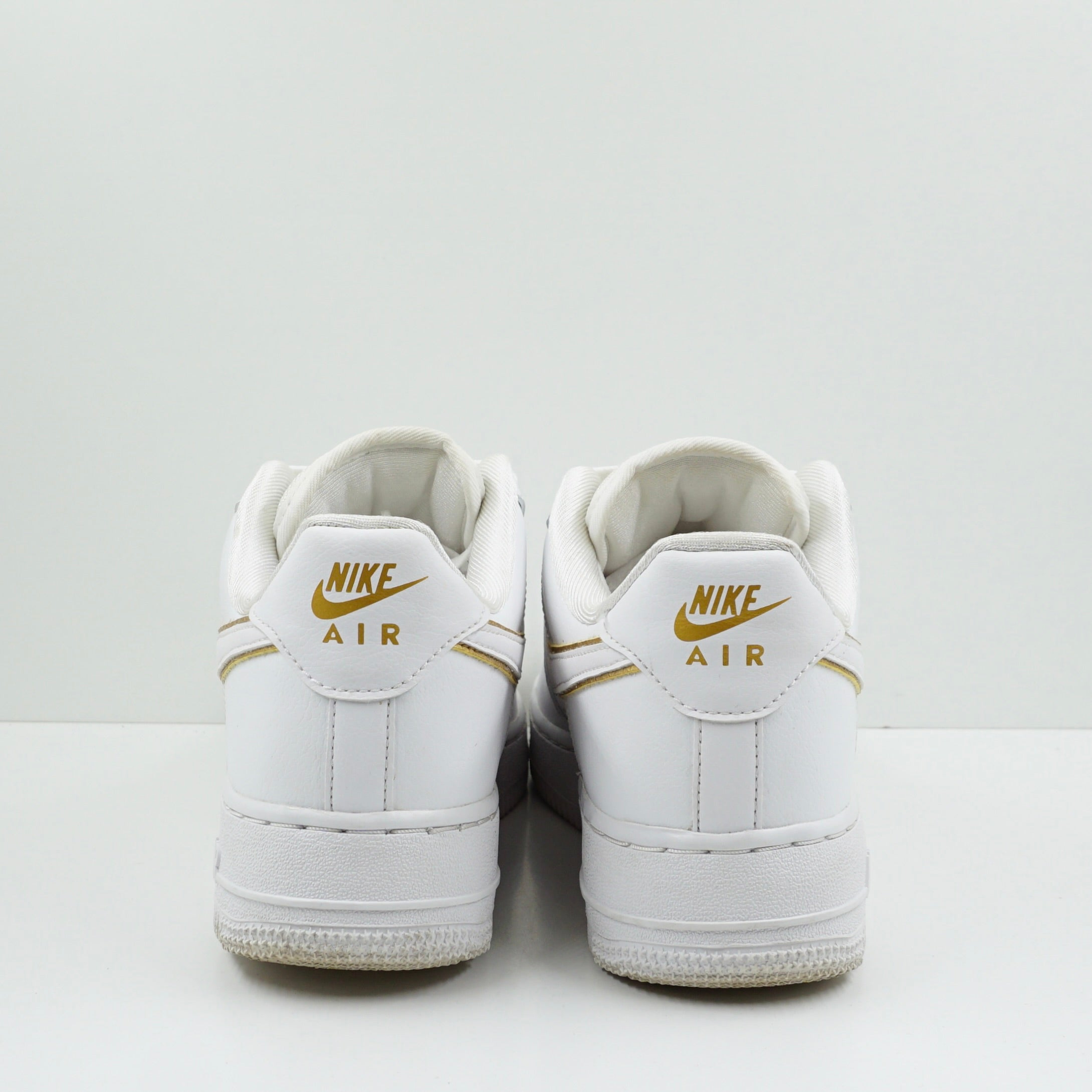 Nike Air Force 1 Low White Gold Swoosh (W)